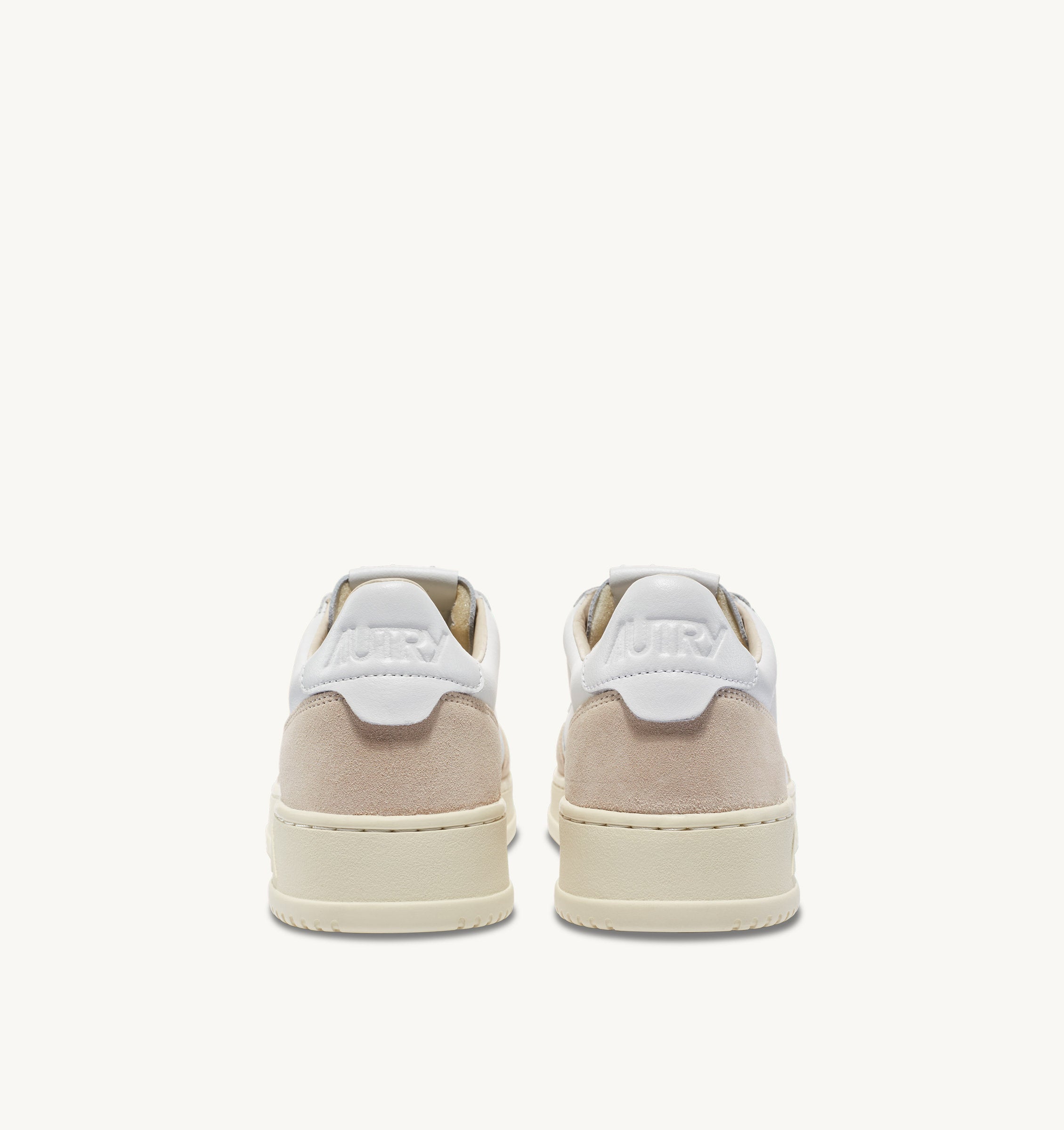 AUTRY Women Medalist LS33 - Leder/Wildleder weiß