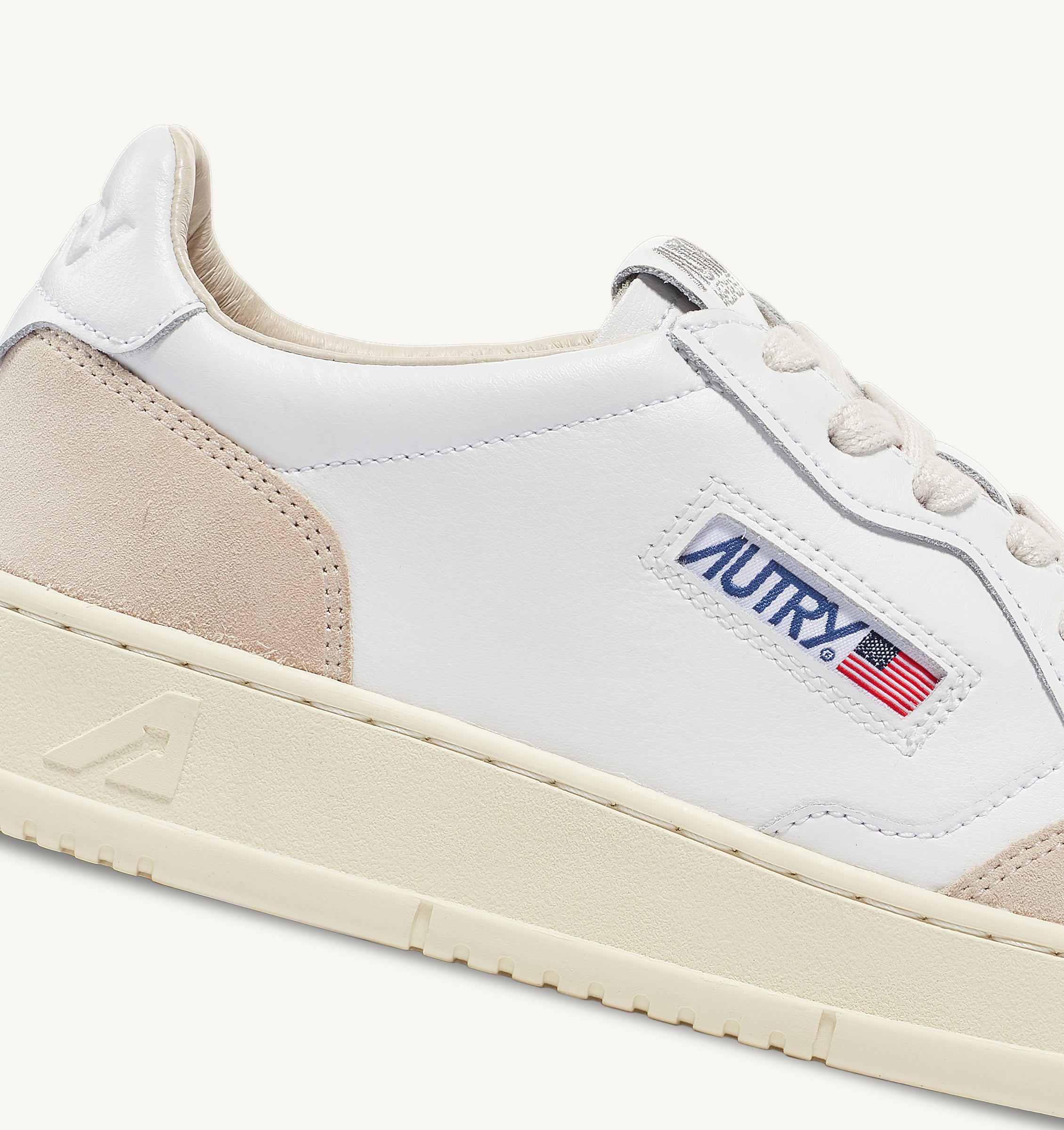 AUTRY Men Medalist LS33 - Leder/Suede weiß