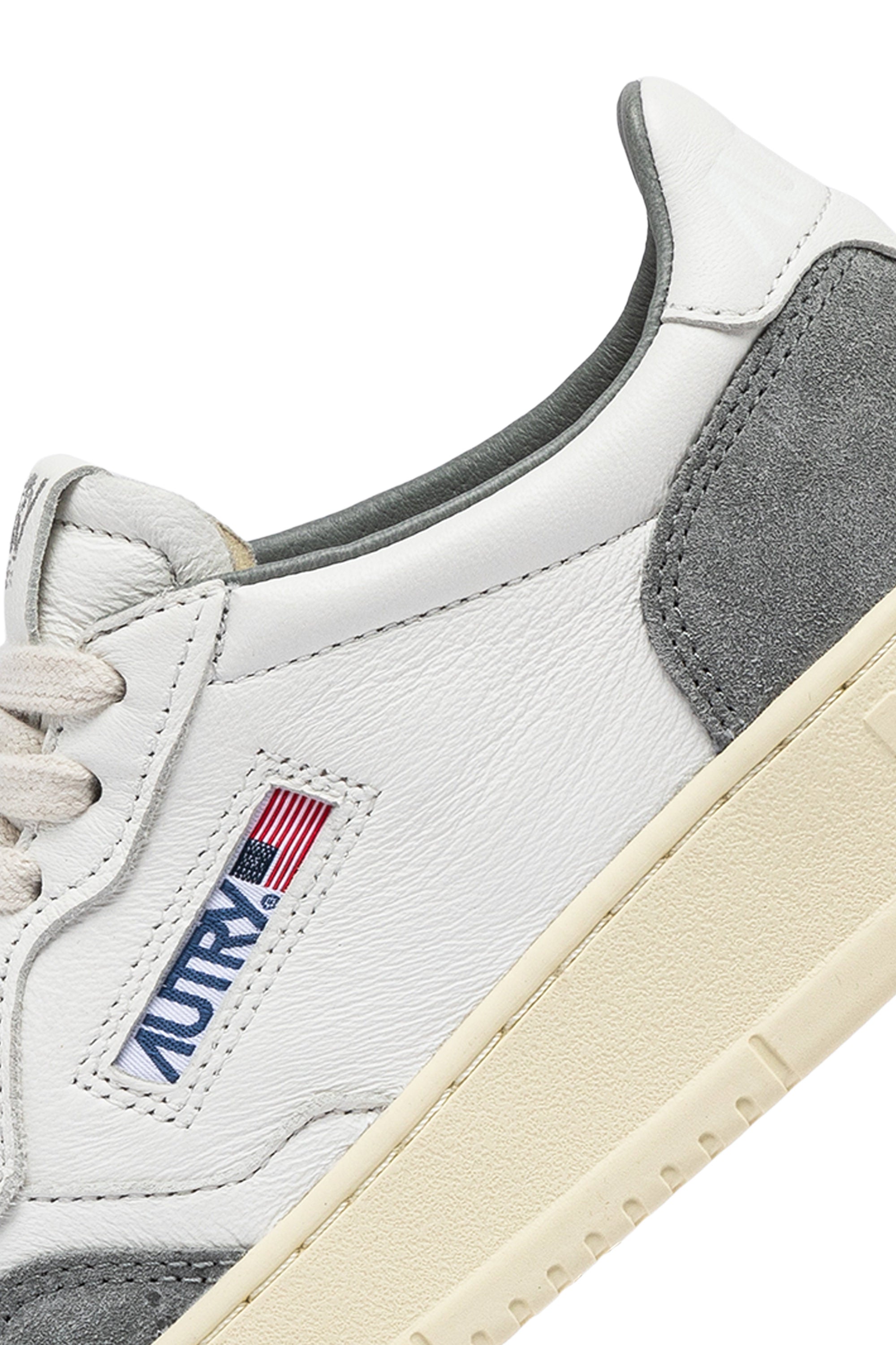 AUTRY Man Medalist GS37 Goat/Suede white/grey