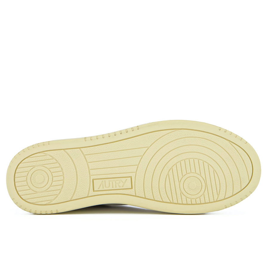 AUTRY Women Medalist LS74 - Leder/Wildleder weiß/silver