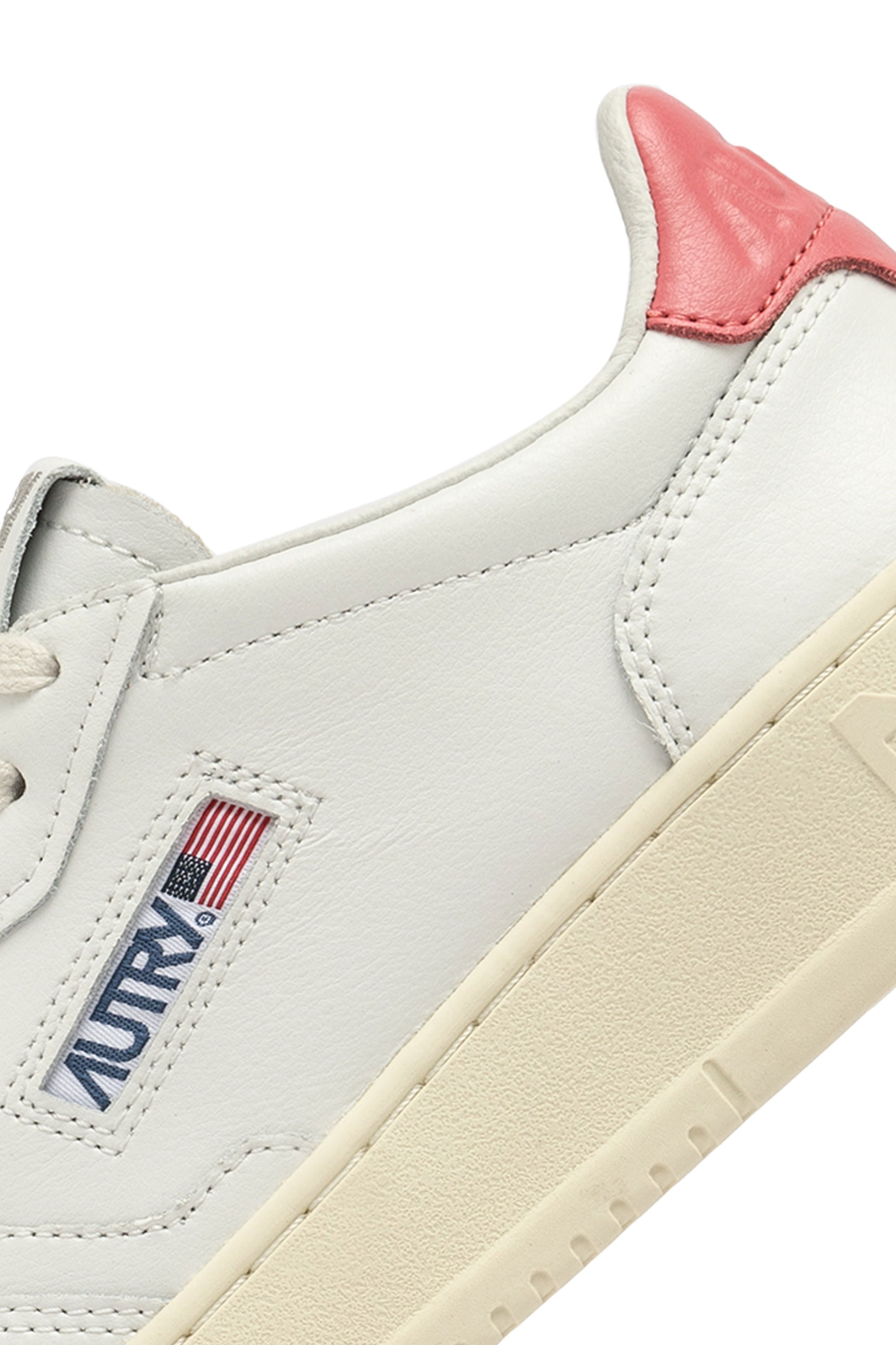 AUTRY Women Medalist LL78  - Leder weiß/tearose