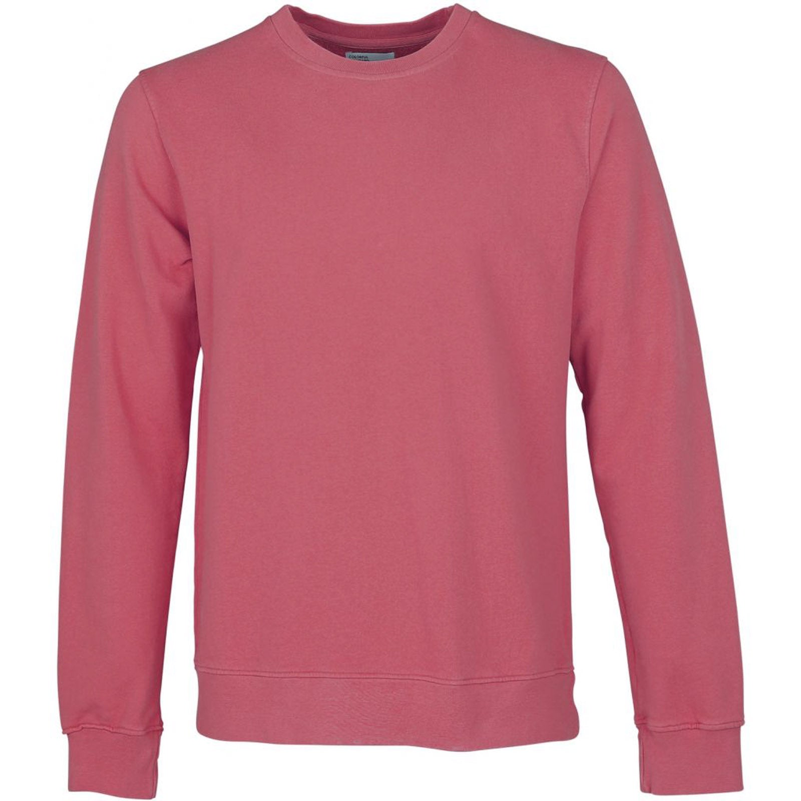 Classic Organic Crew Raspberry Pink