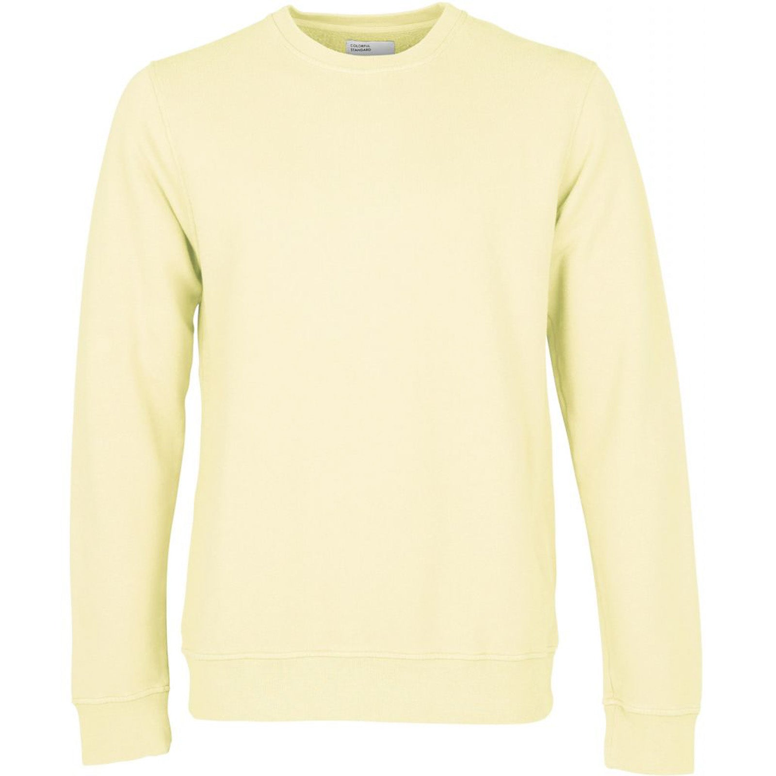 Classic Organic Crew Soft Yellow
