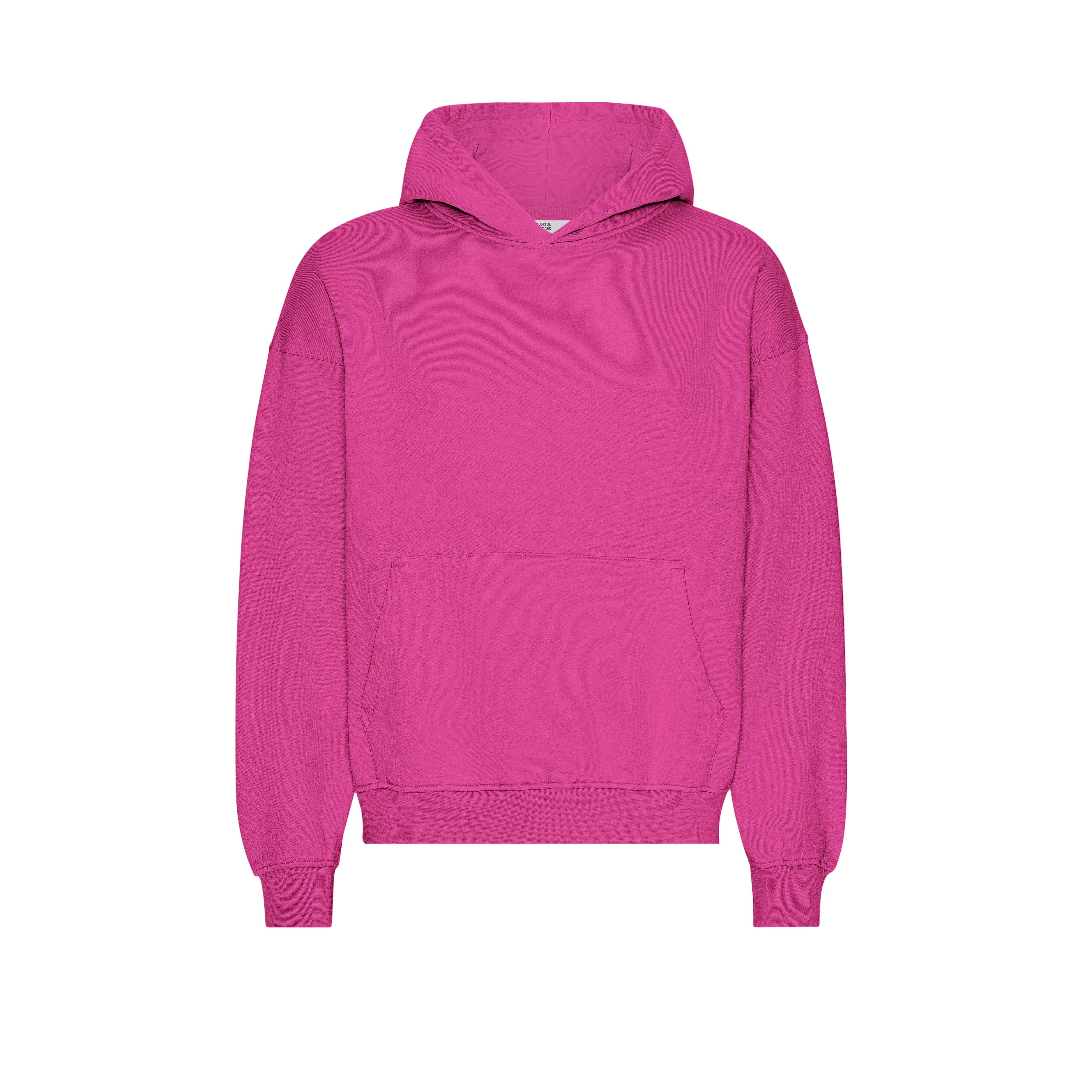 Organic Oversized Hood Magenta Blaze