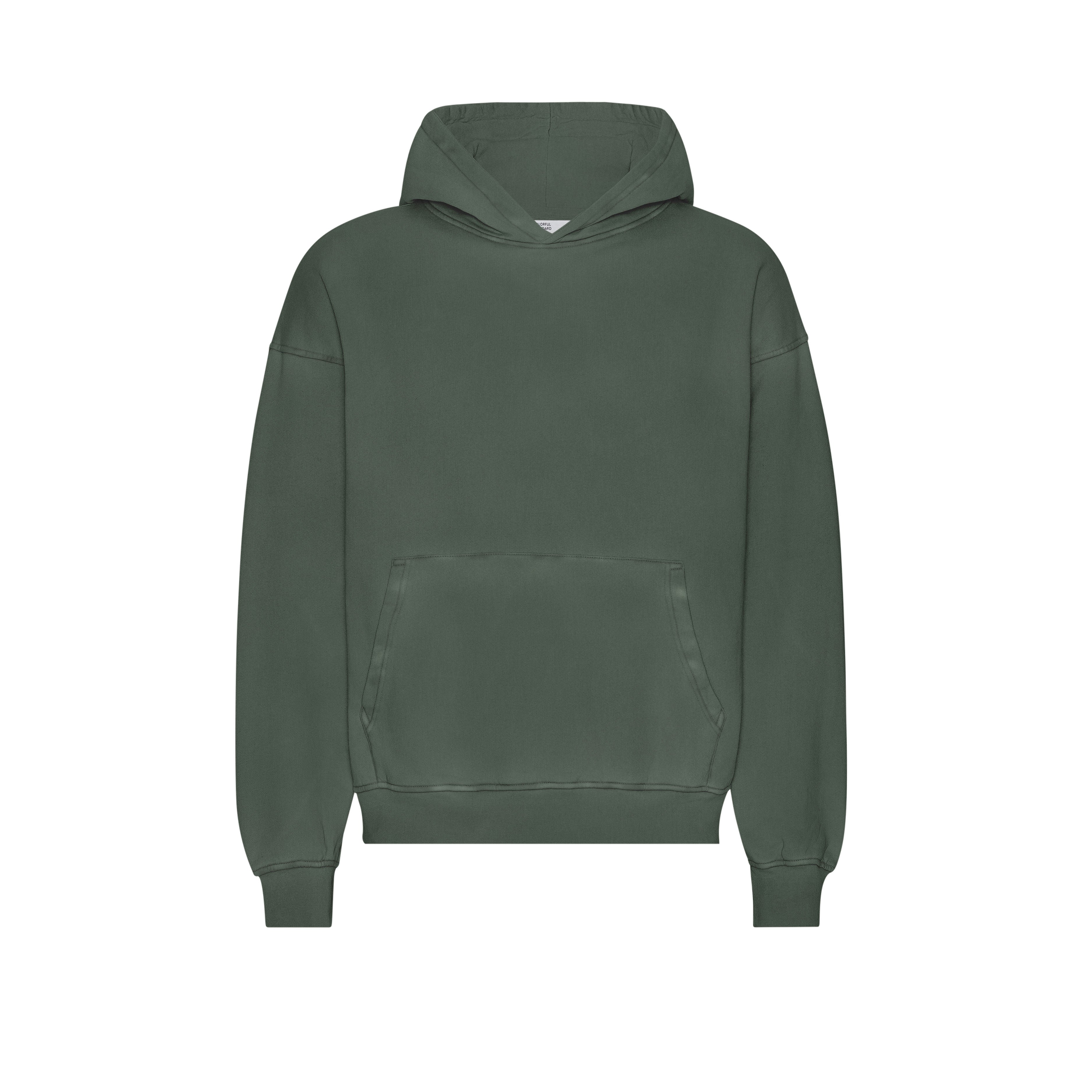 Organic Oversized Hood Midnight Forest