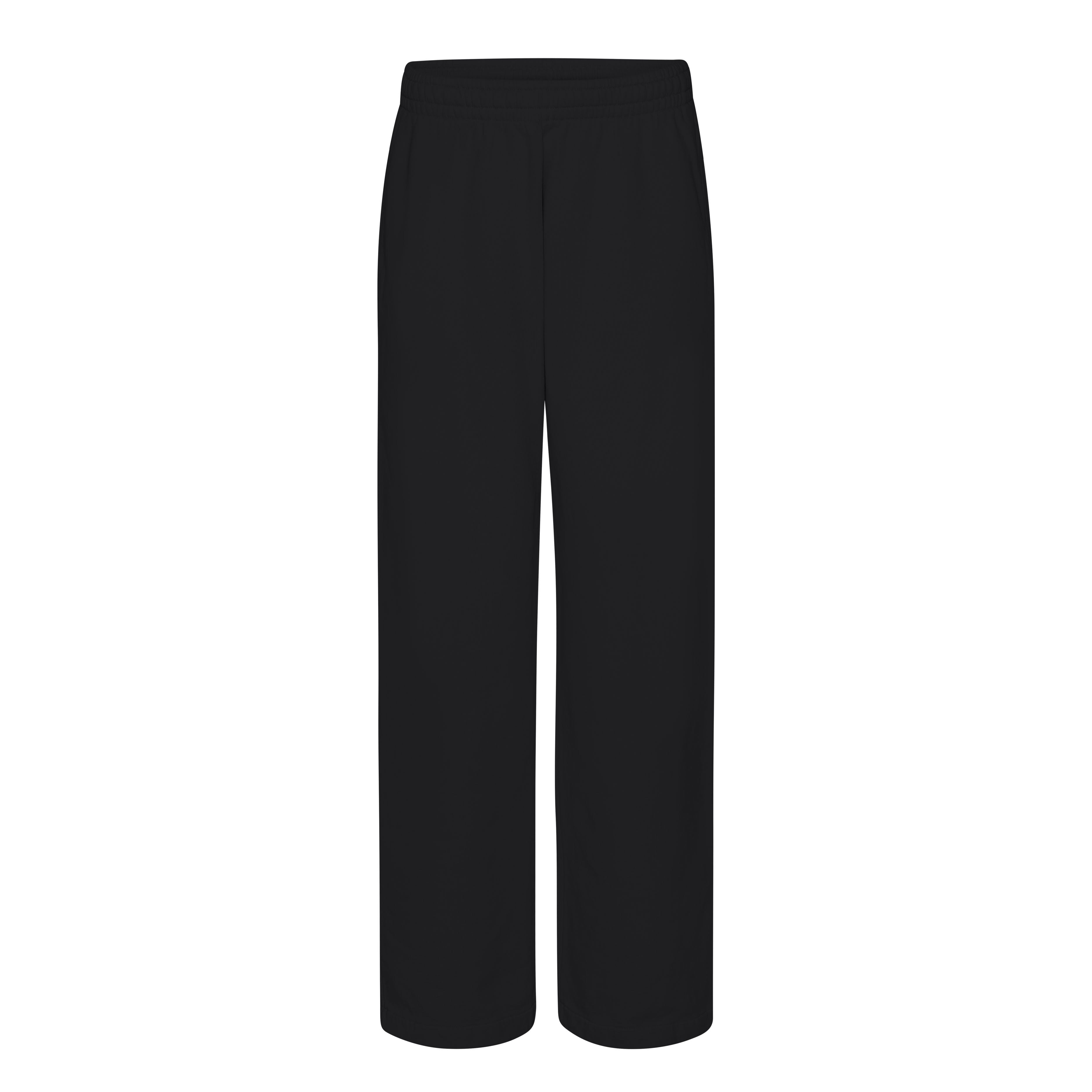Organic Straight Leg Sweatpants Deep Black