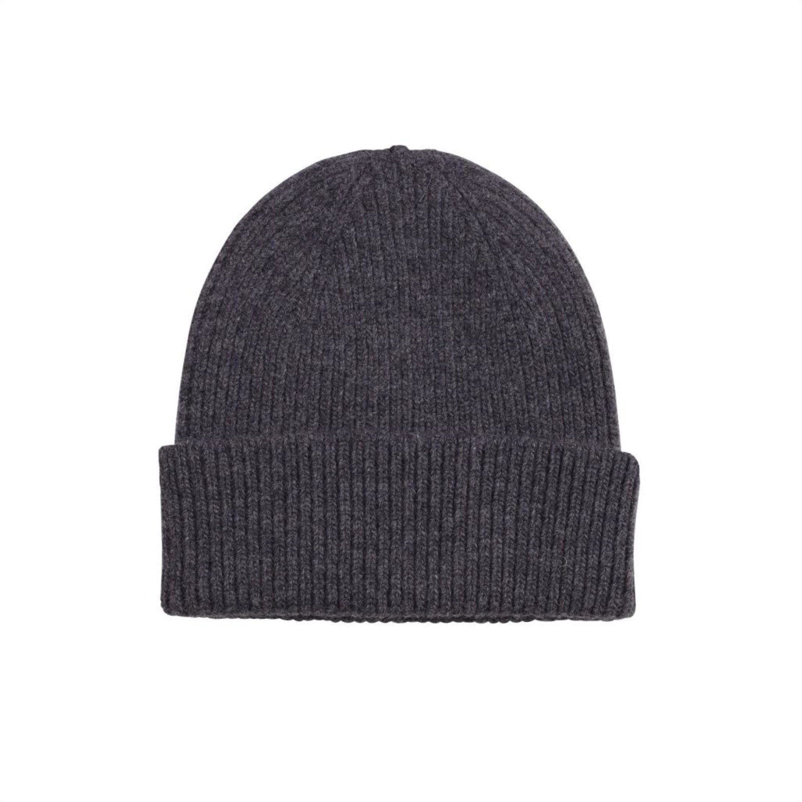 Merino Wool Beanie Lava Grey