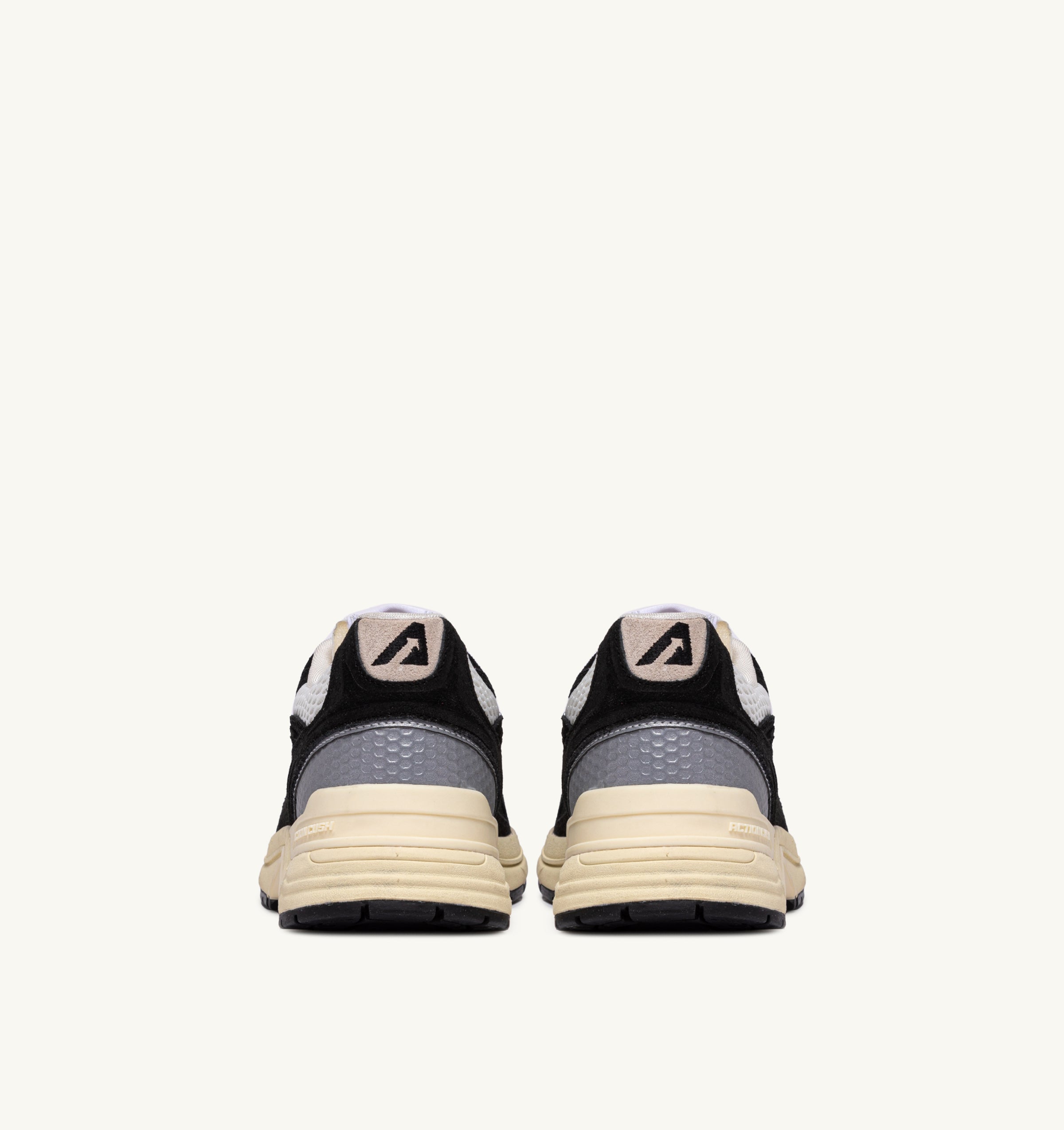 AUTRY Women Hyperway UM07 - Mesh/Wildleder black/silver