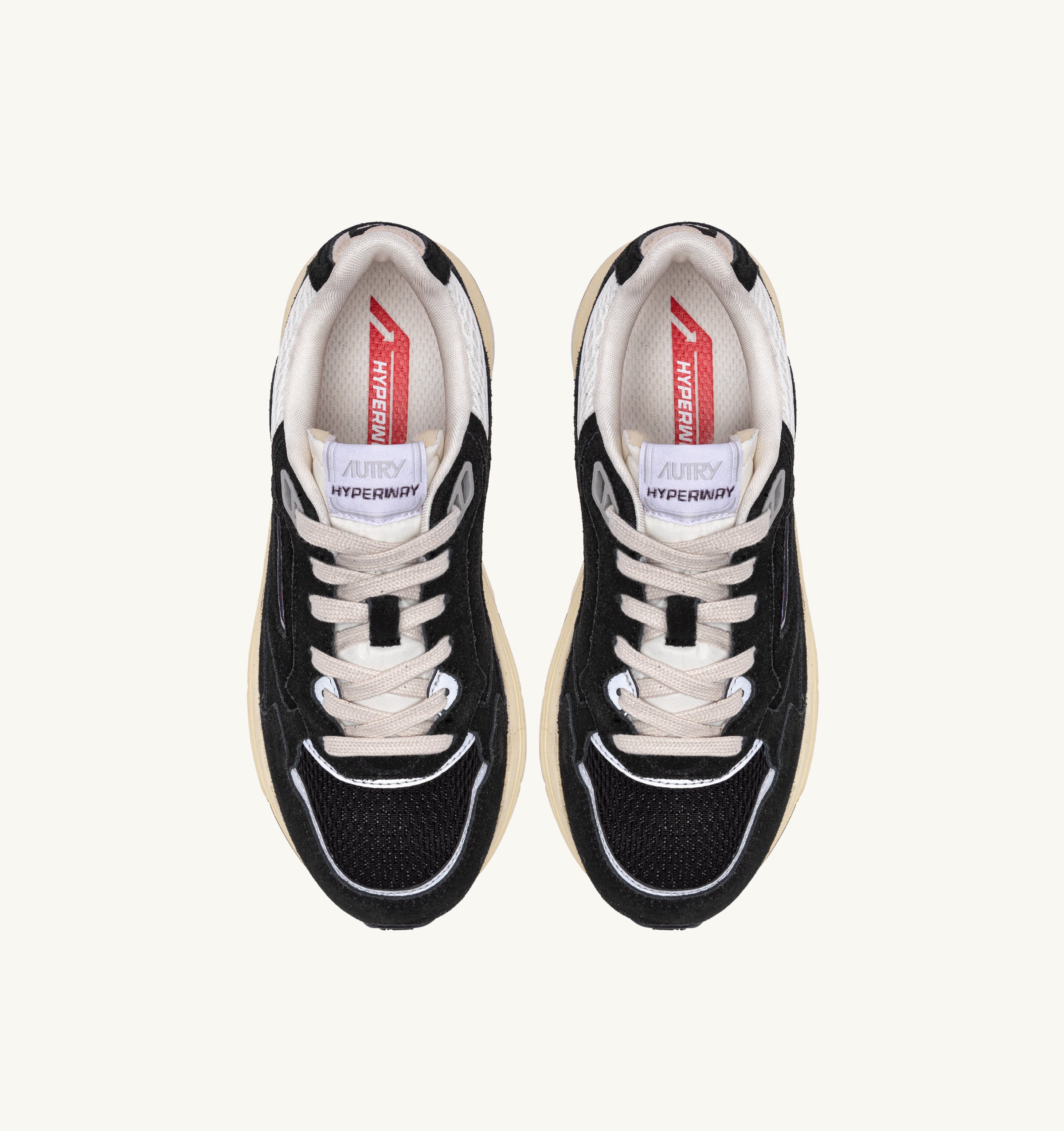 AUTRY Man Hyperway UM07 - Suede/Mesh black/silver