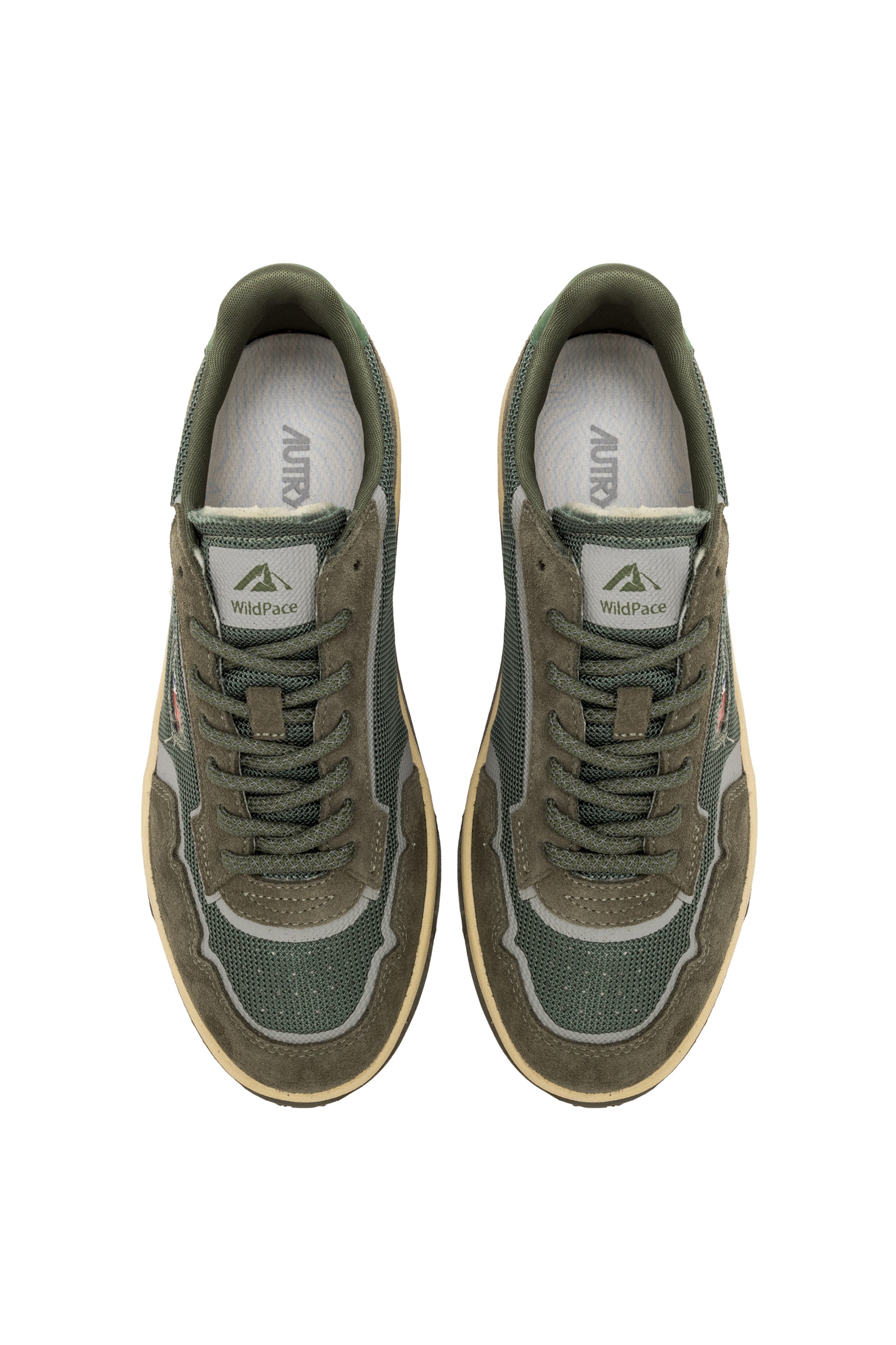 AUTRY Men Wildpace AK02  - drgon/nabuk schio/mil