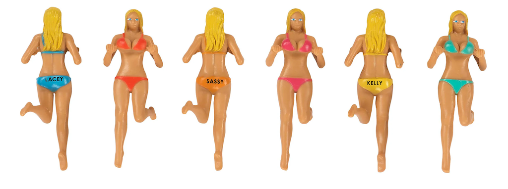 Bosom Buddies Glasmarker GIRLS