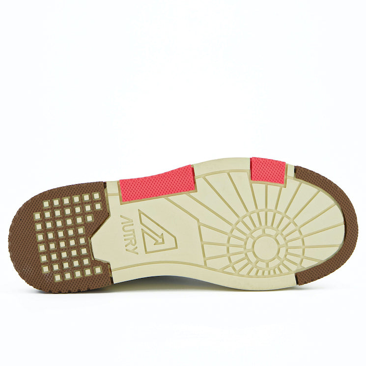 AUTRY Women CLC MM35 - Leder weiß/braun/pink