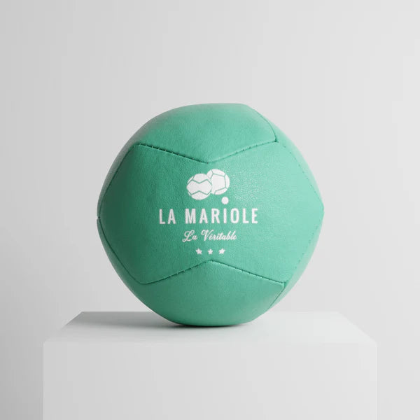 Petanque Boule - orange/vert turquoise