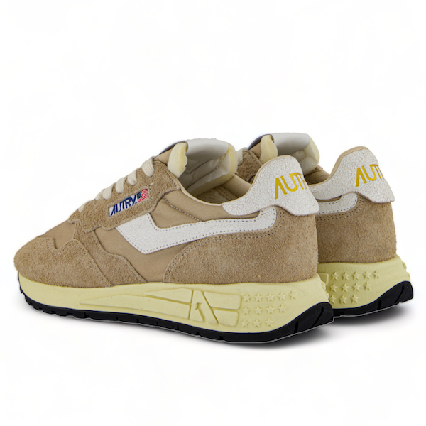 AUTRY Women Reelwind NC08 - Nylon/Cracked Leder Pepper