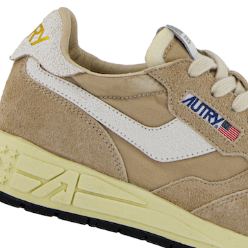 AUTRY Women Reelwind NC08 - Nylon/Cracked Leder Pepper