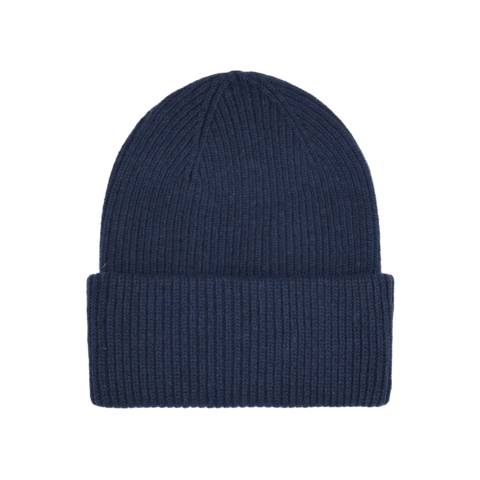 Merino Wool Hat Navy Blue