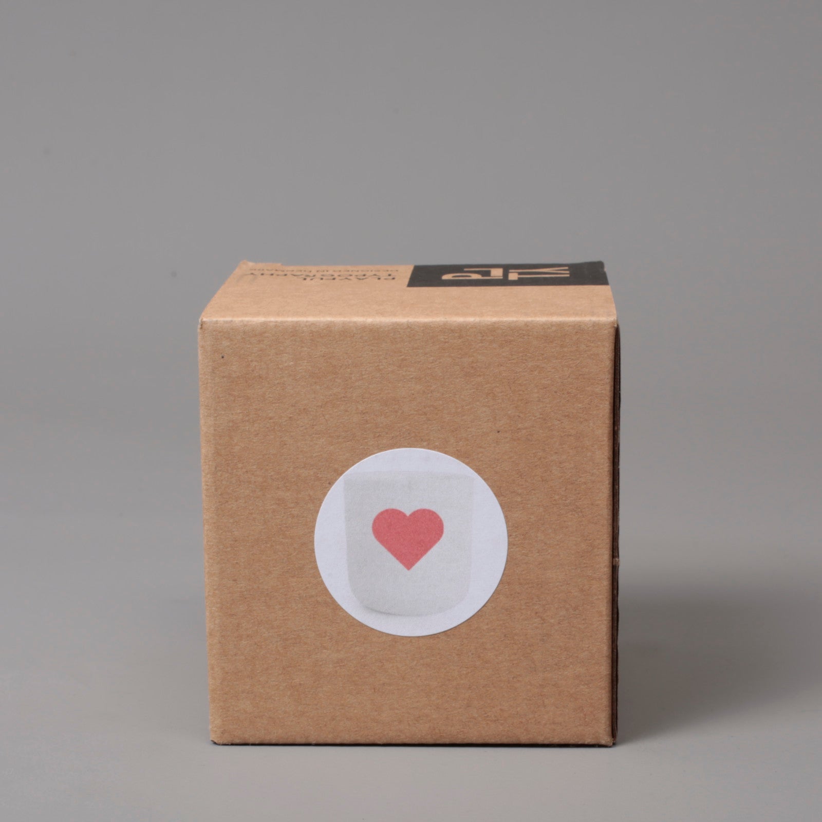 PLTY Becher HERZ (rot)