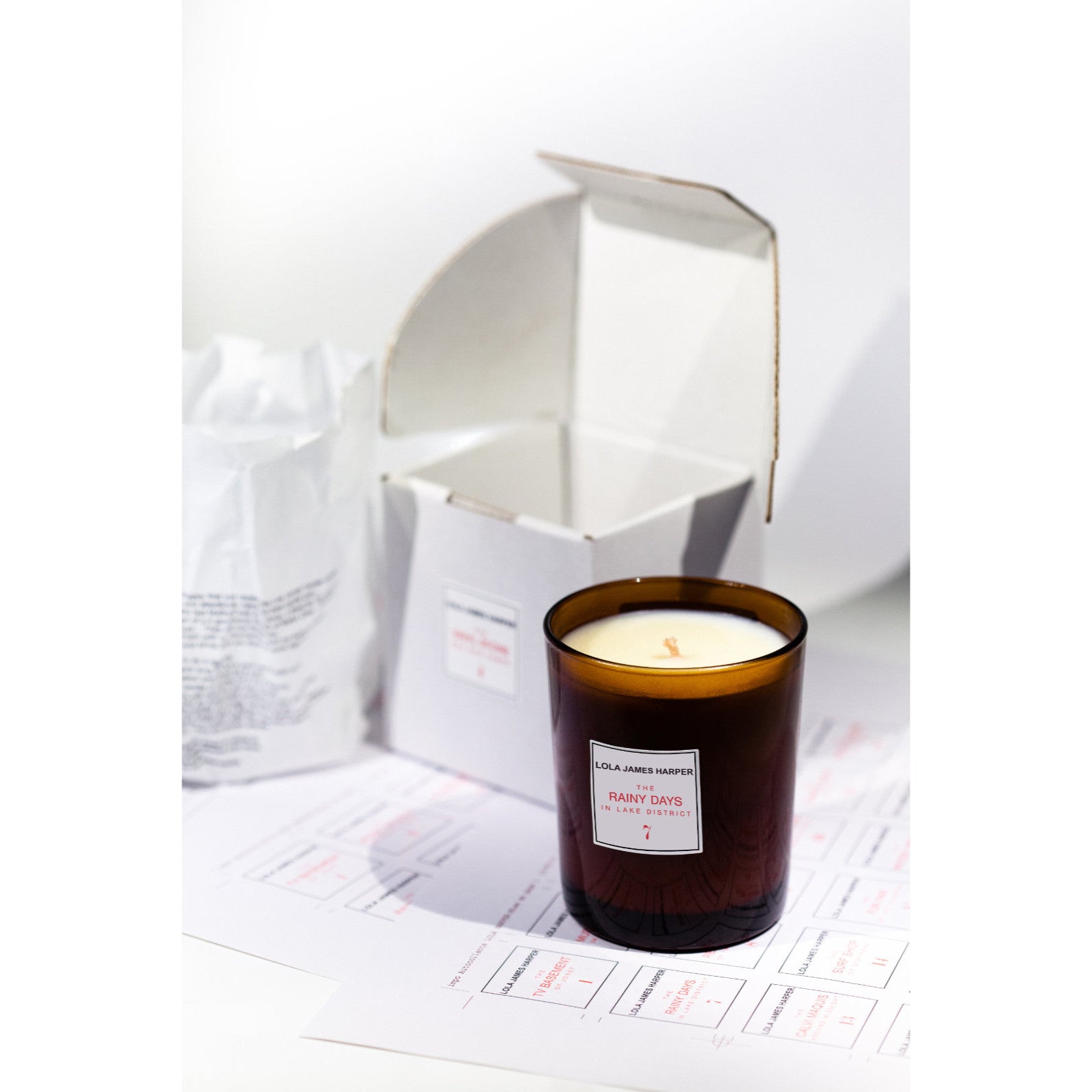 Candle No.7 The Rainy Days in Lake District  - 190g