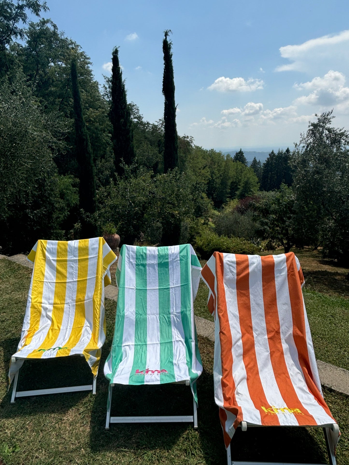 Beach Towel  XXL Etxola gelb 180x110cm