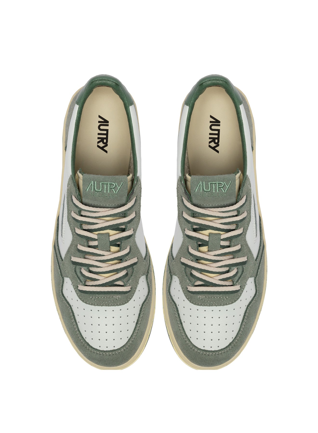 AUTRY Men Medalist BW02 - Leder white/military