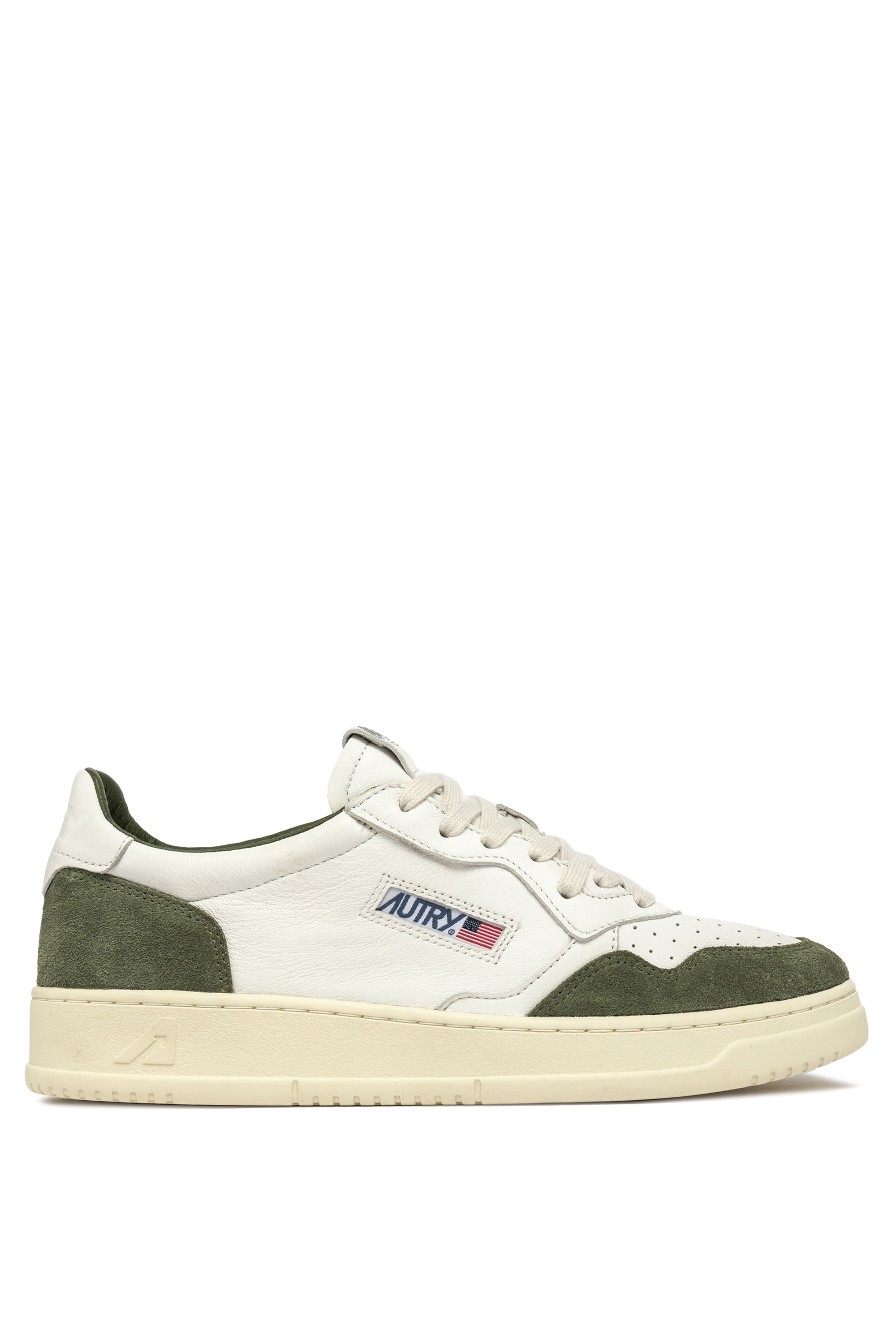 AUTRY Men Medalist GS40 - Ziegenleder/Wildleder military/white