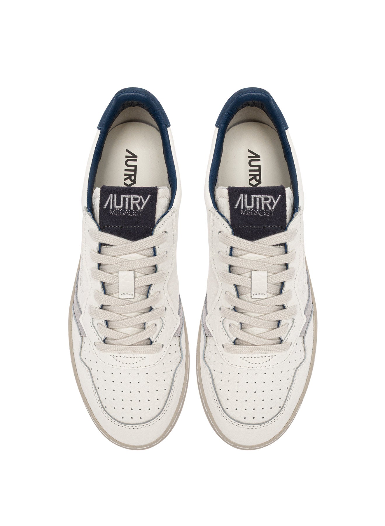 AUTRY Man Medalist NE12-NBK/ELE/Suede enblu/peris