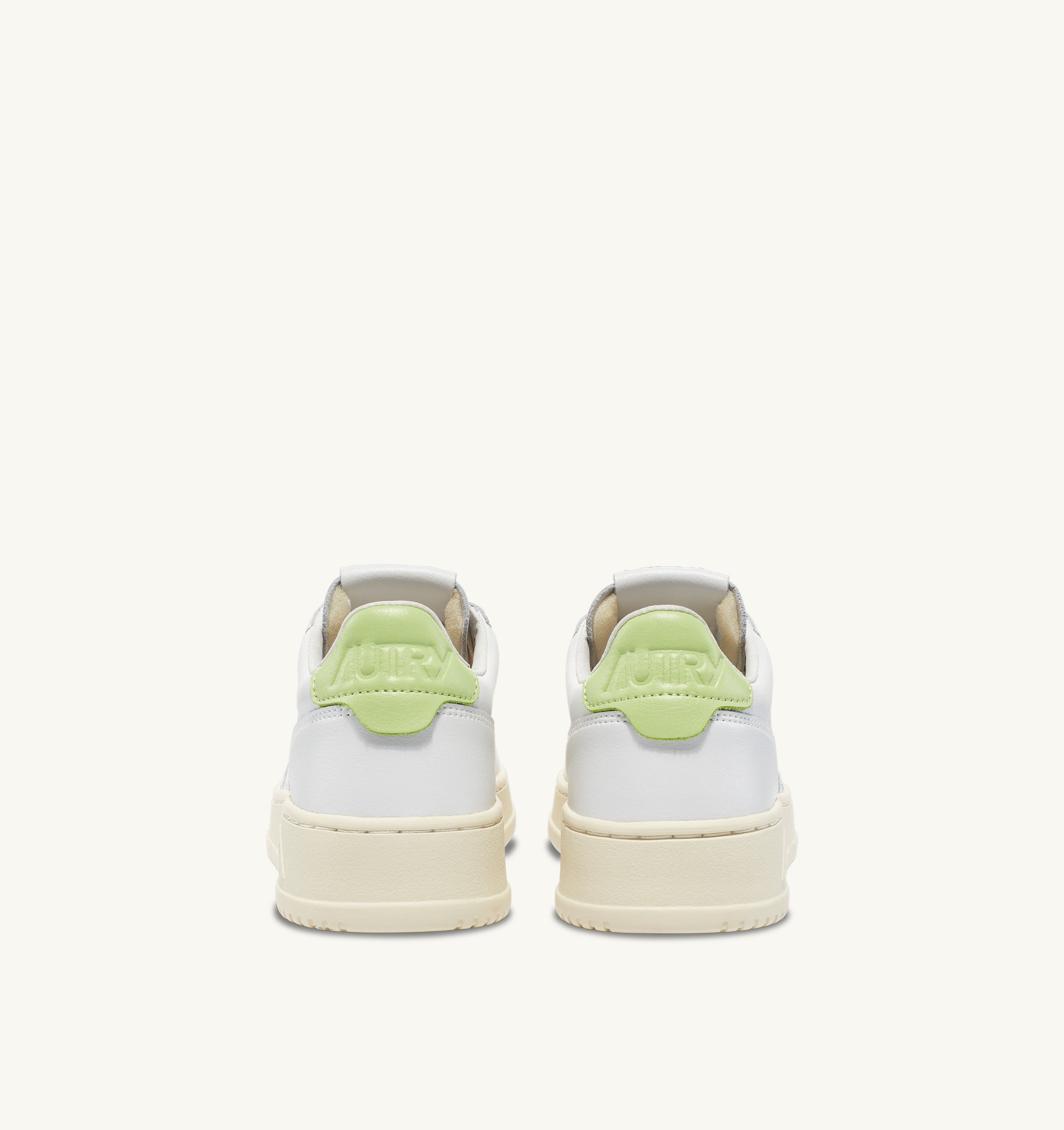 AUTRY Women Medalist LL60 - Leder weiß/snap green