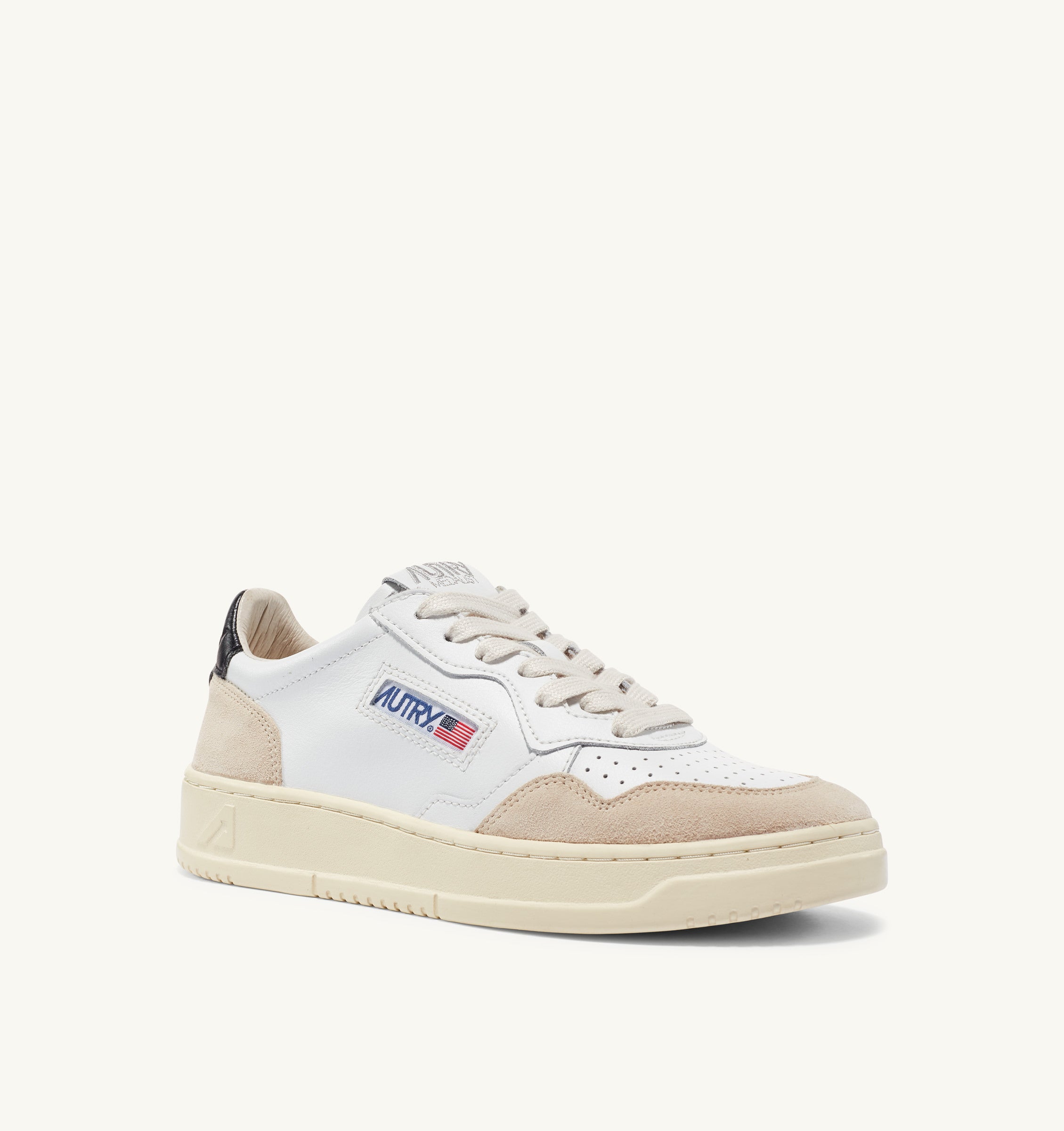 AUTRY Man Medalist LS21  - Leder/Wildleder white/black