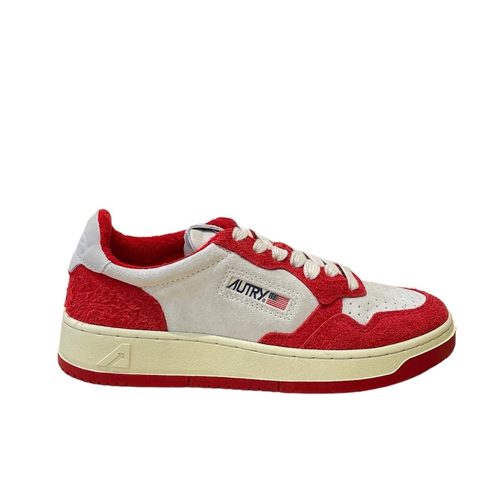AUTRY Women Medalist SH01 - Suede/Hair Red