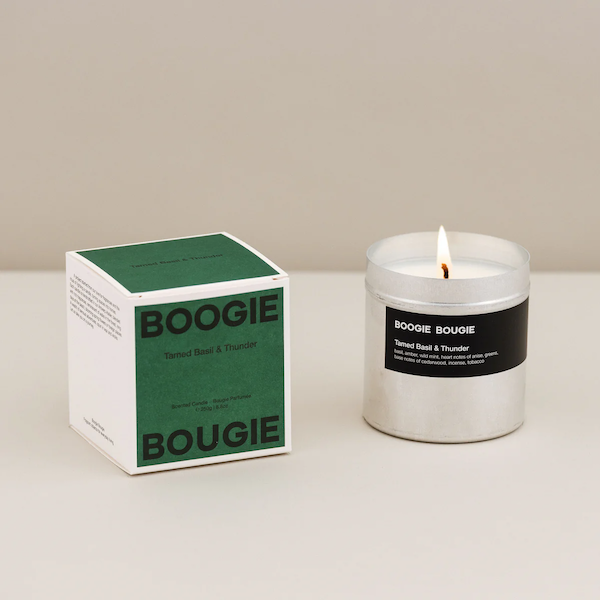 Scented Candle - Tamed Basel & Thunder 250g