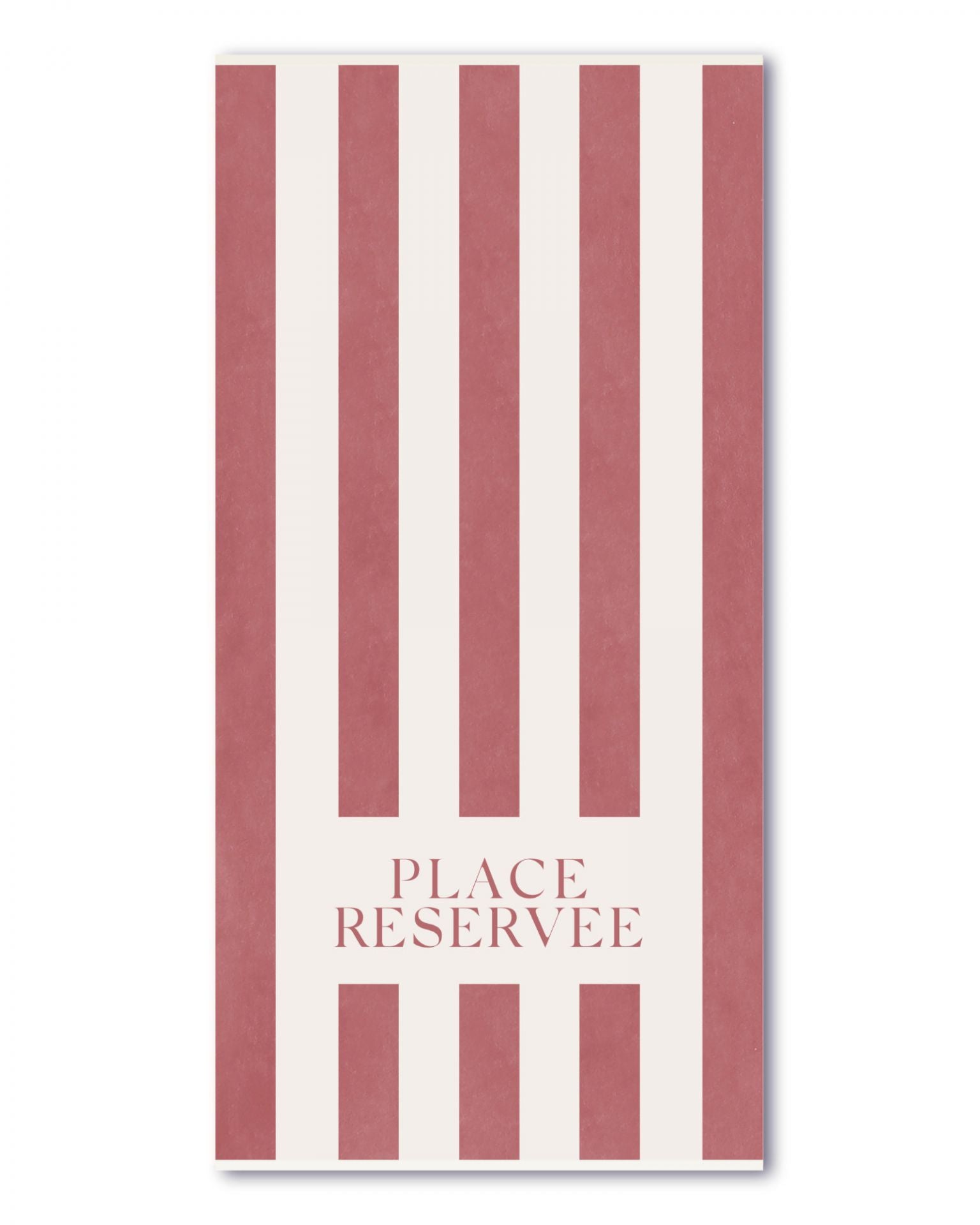 Beach Towel classic 100x200cm lychee