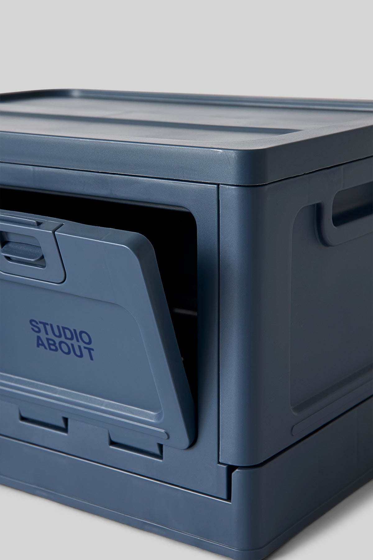 stapelbare Aufbewahrungsbox "Medium Dark Blue"