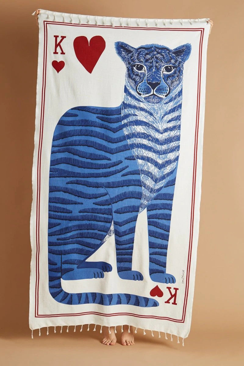 Fouta King Blue 100x190cm