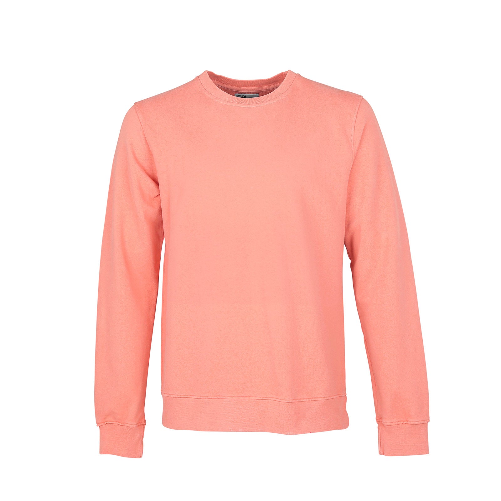 Classic Organic Crew Bright Coral