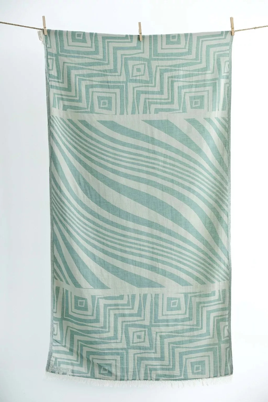 Beach Towel Falasarna Eucalyptus