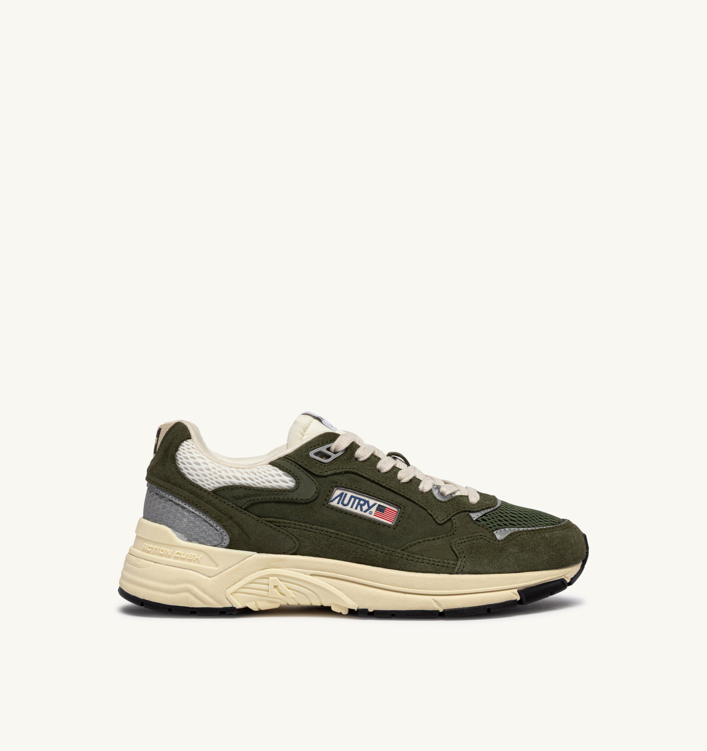 AUTRY Man Hyperway UM24 - Suede/Mesh Salvia/Marshmallow