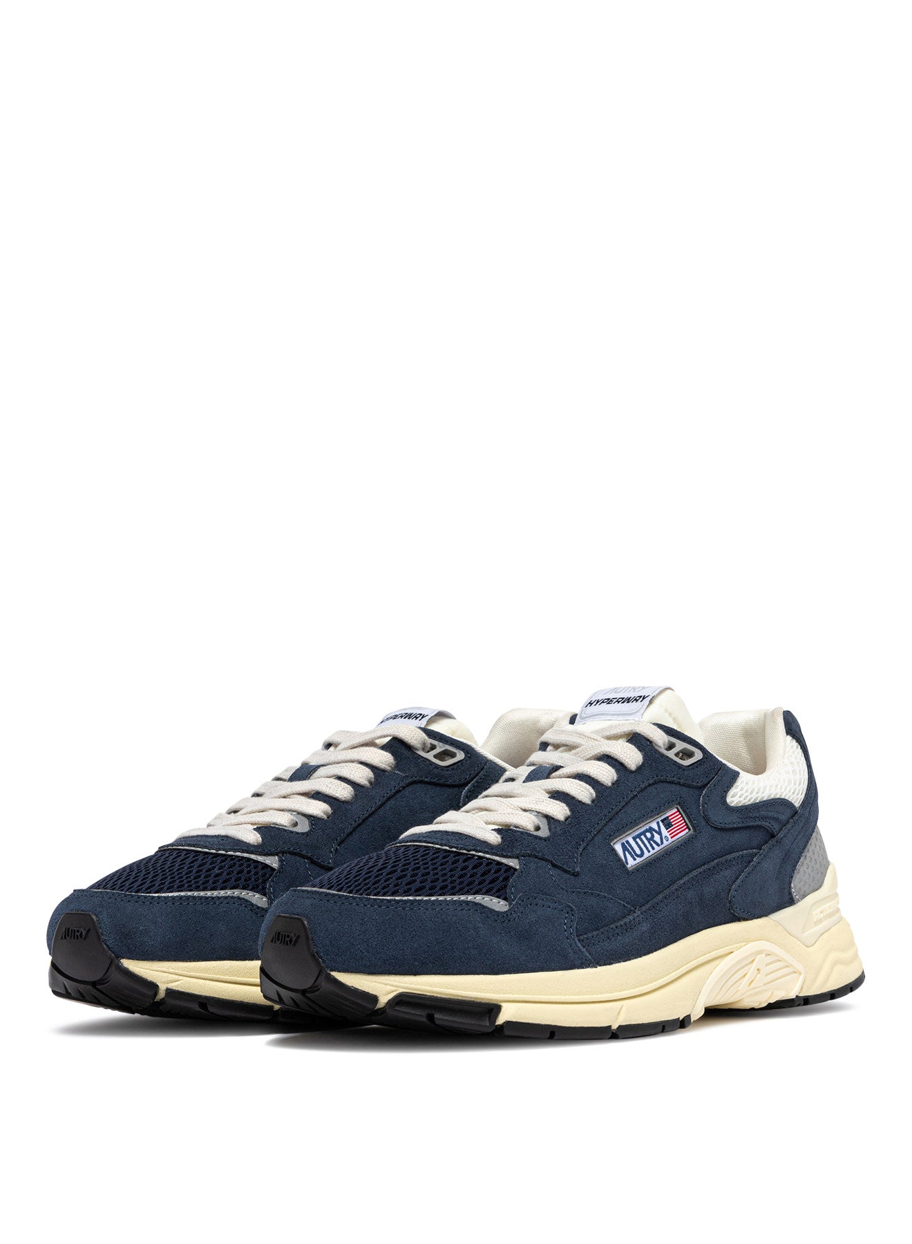 AUTRY Man Hyperway UM01 - Suede/Mesh Bluette/Silver
