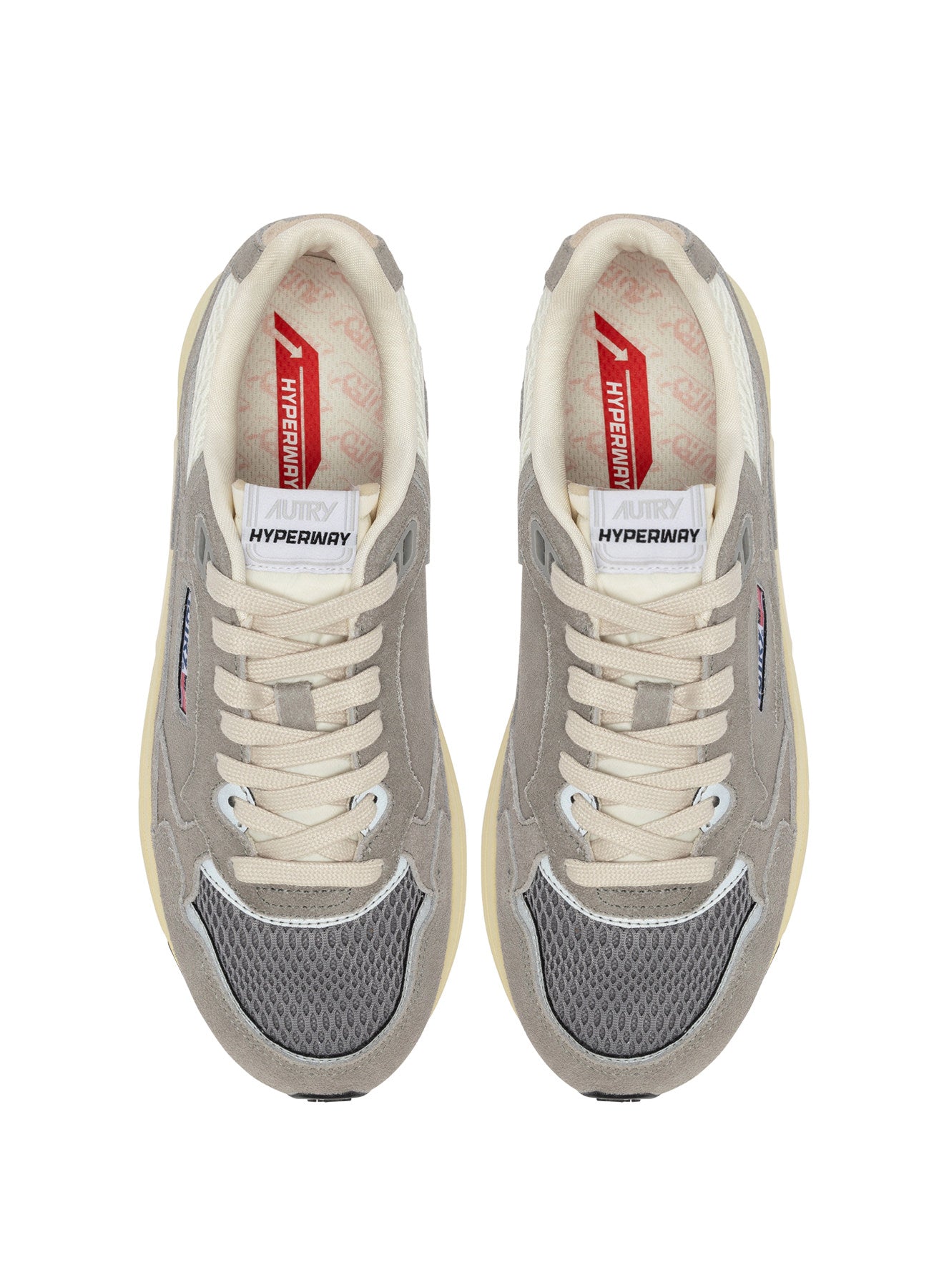 AUTRY Man Hyperway UM15 - Suede/Mesh pulmb/silver