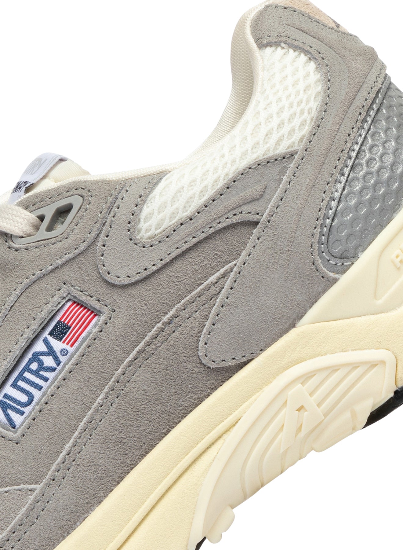 AUTRY Man Hyperway UM15 - Suede/Mesh pulmb/silver