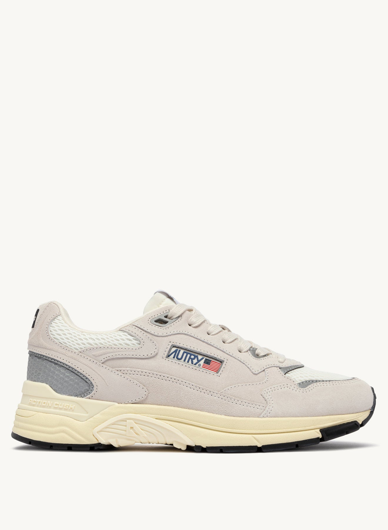 AUTRY Man Hyperway UM18 - Suede/Mesh White/Silver