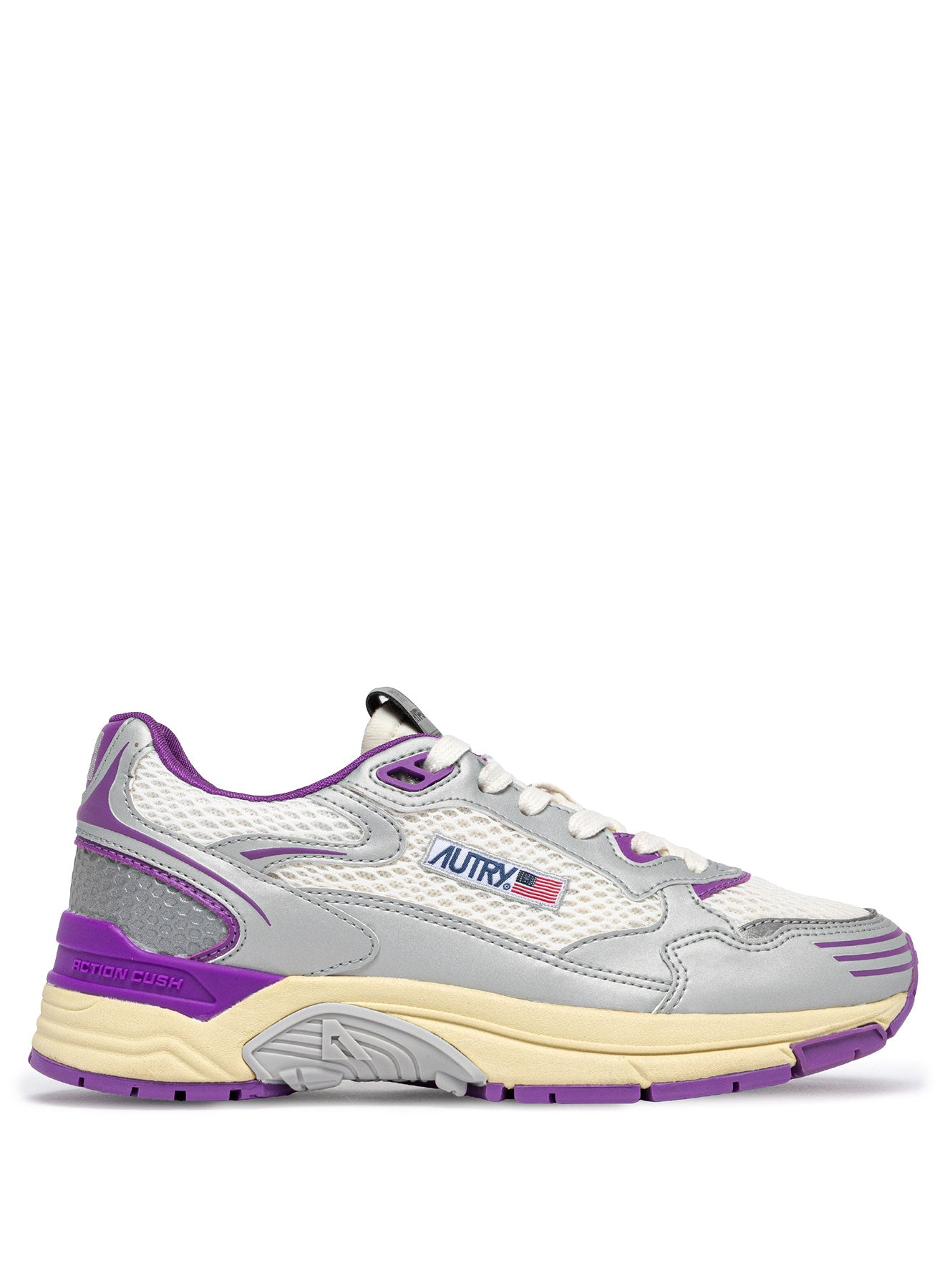 AUTRY Women Hyperway MV05 - Mesh/Silver/DBerry