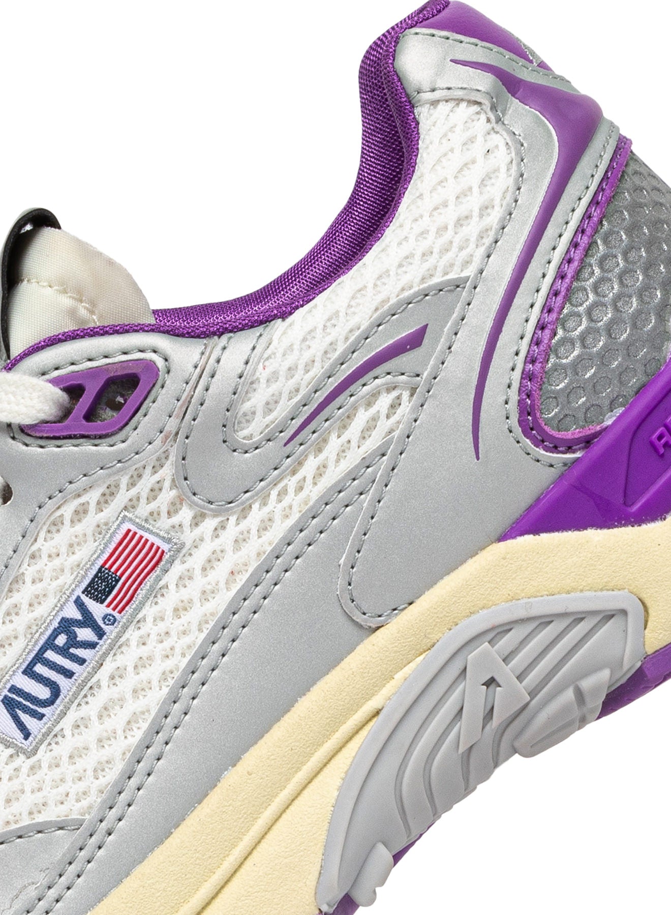 AUTRY Women Hyperway MV05 - Mesh/Silver/DBerry