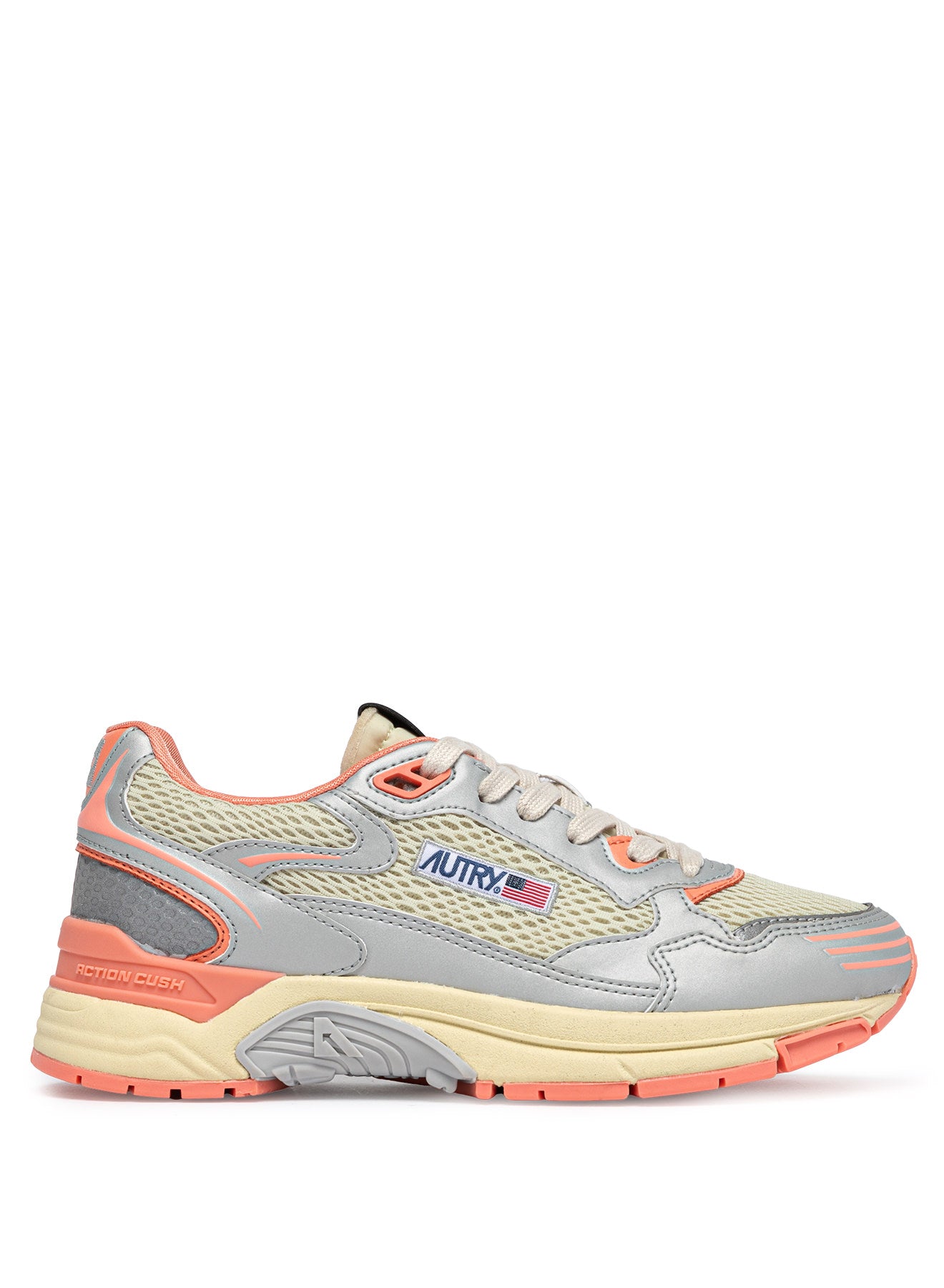 AUTRY Women Hyperway MV07 - Mesh/Silver/Peach