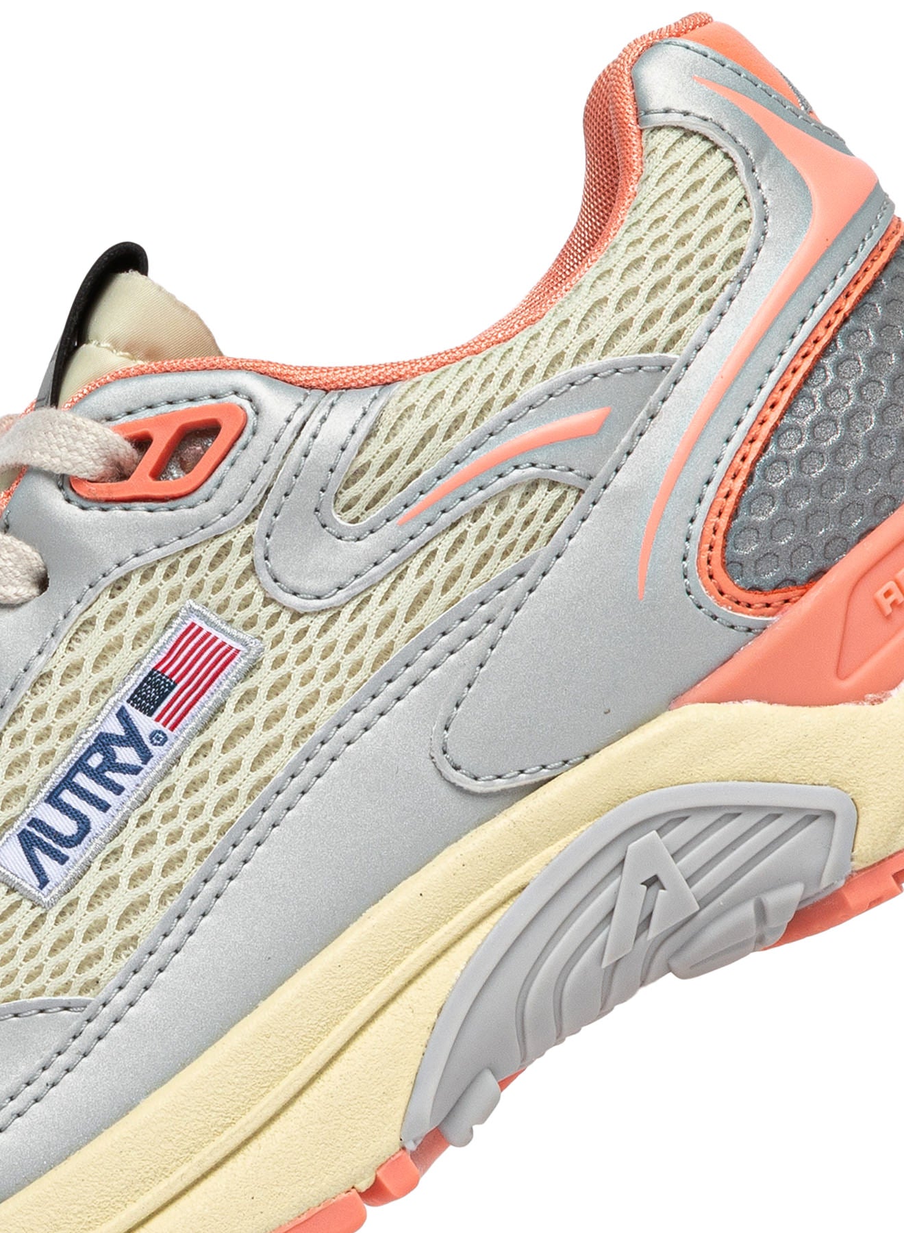 AUTRY Women Hyperway MV07 - Mesh/Silver/Peach