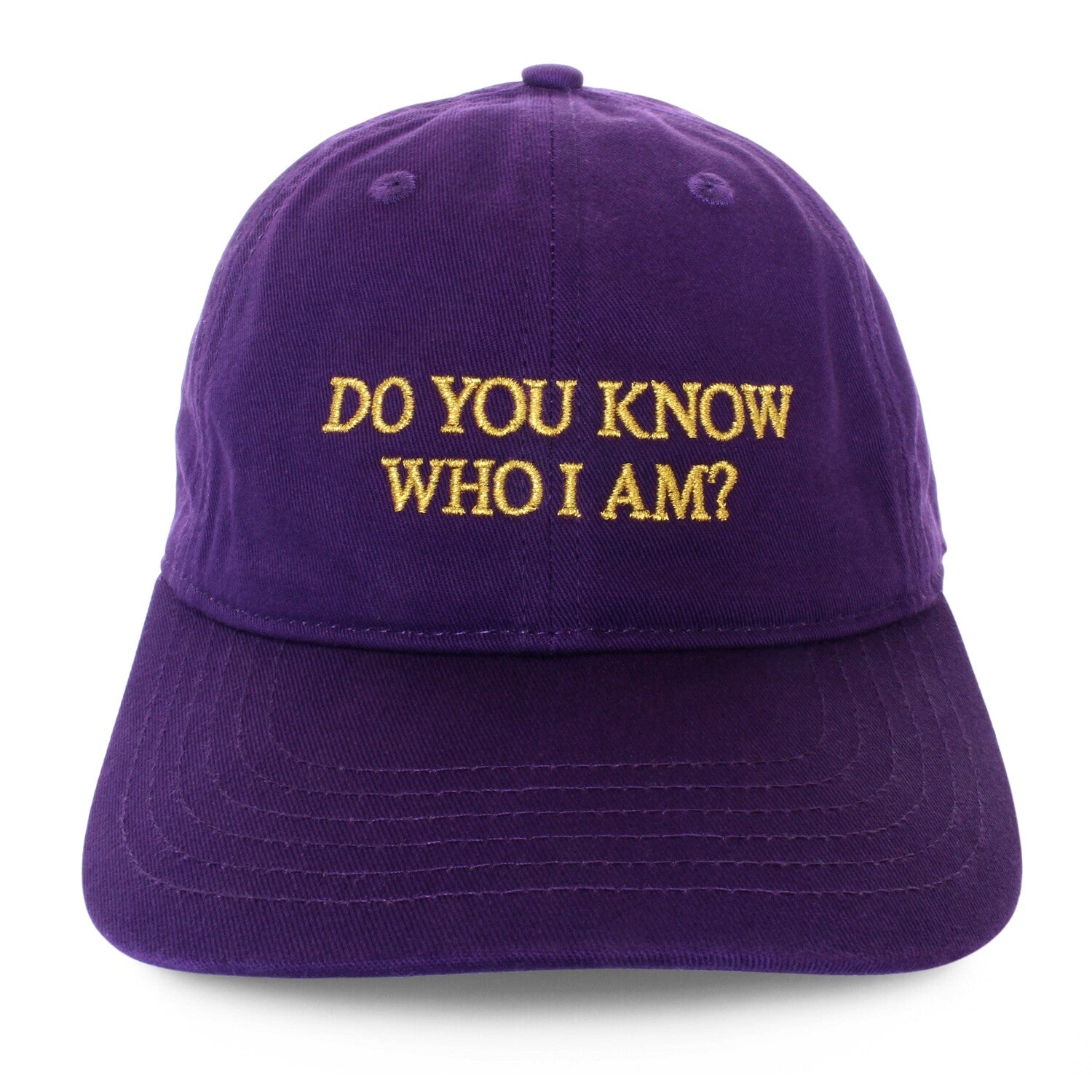Cap - Do you know who I am? - purple