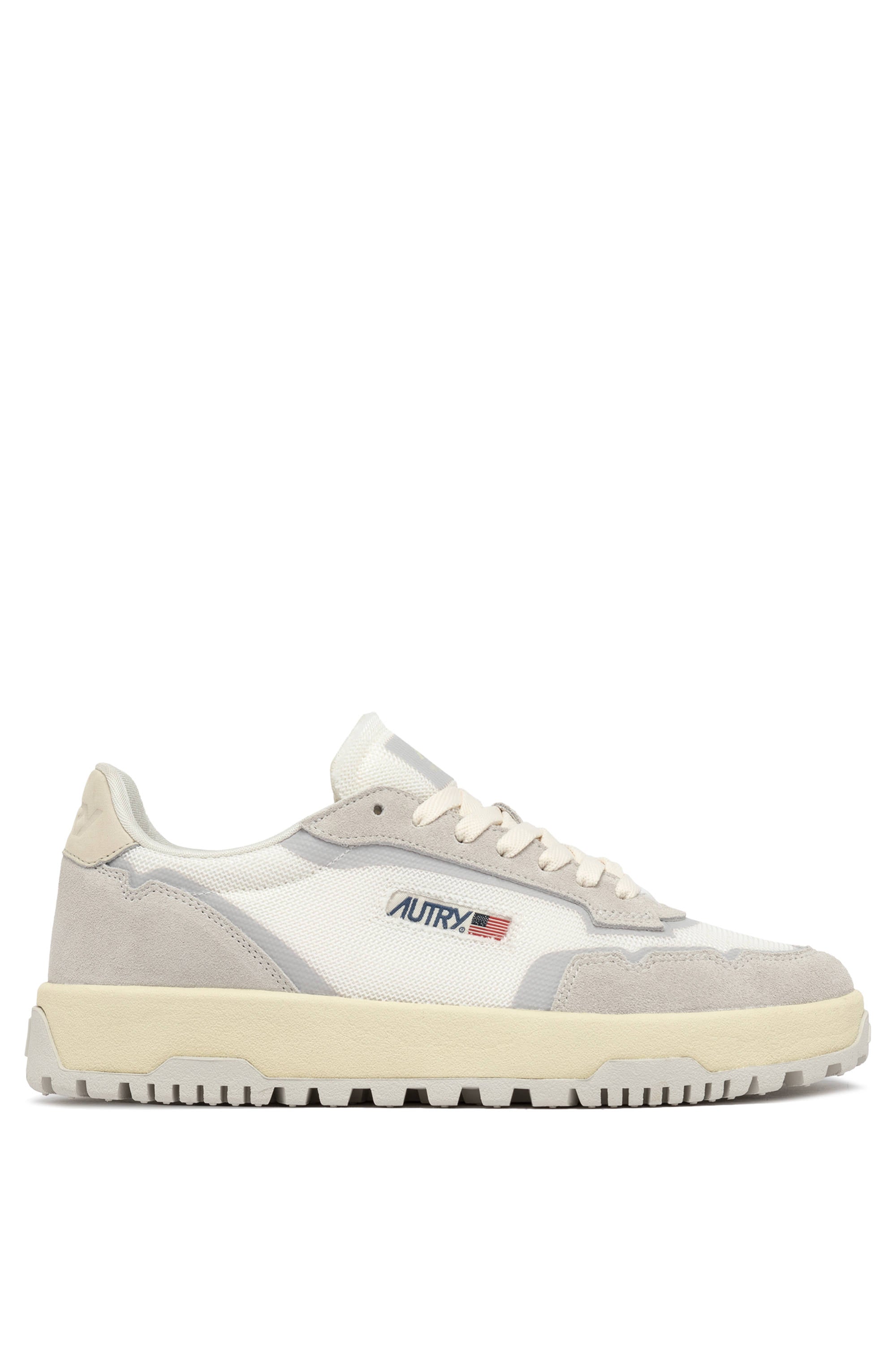 AUTRY Women Wildpace AK01 - dragon/nabuk weiß/marsh