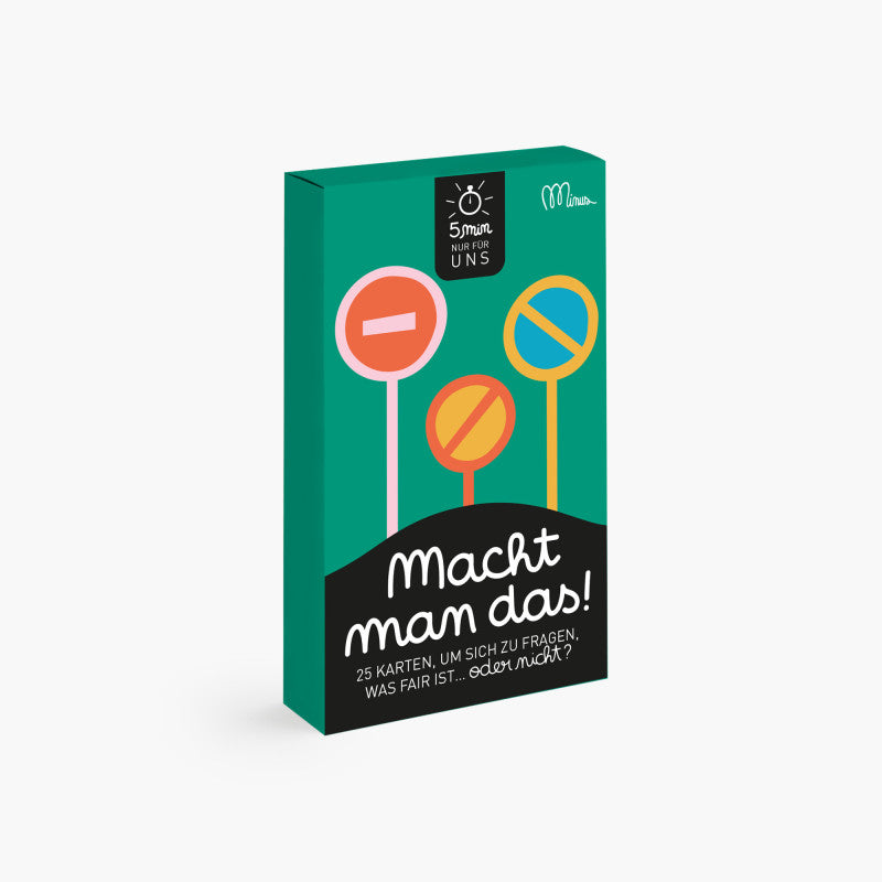 Macht man das? – Kartenspiel
