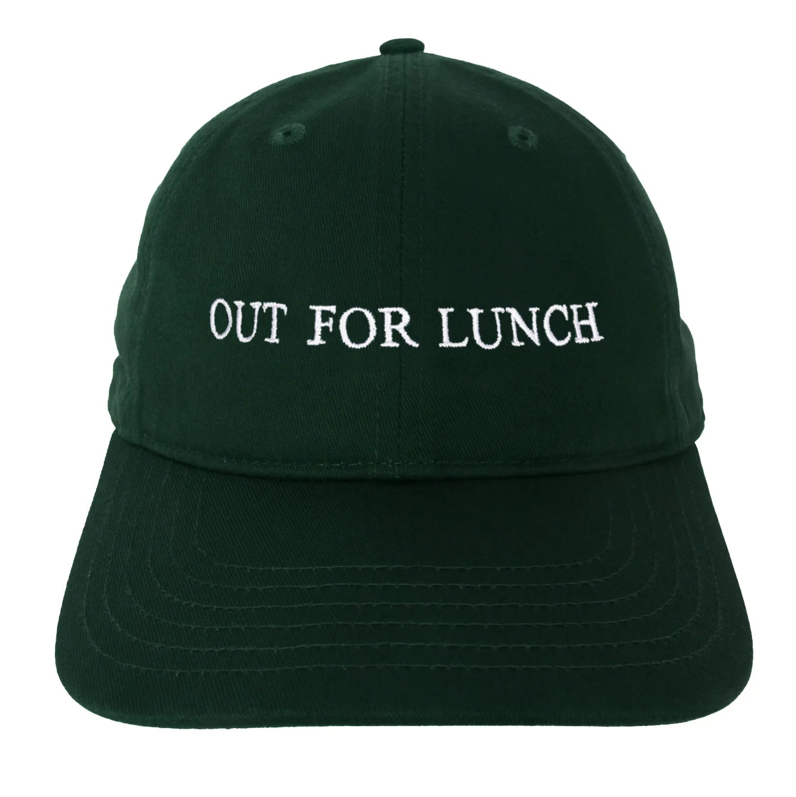 Cap - Out For Lunch - dk. green