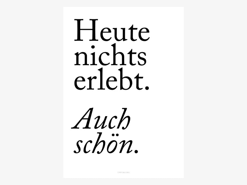 Postkarte - Auch Schön