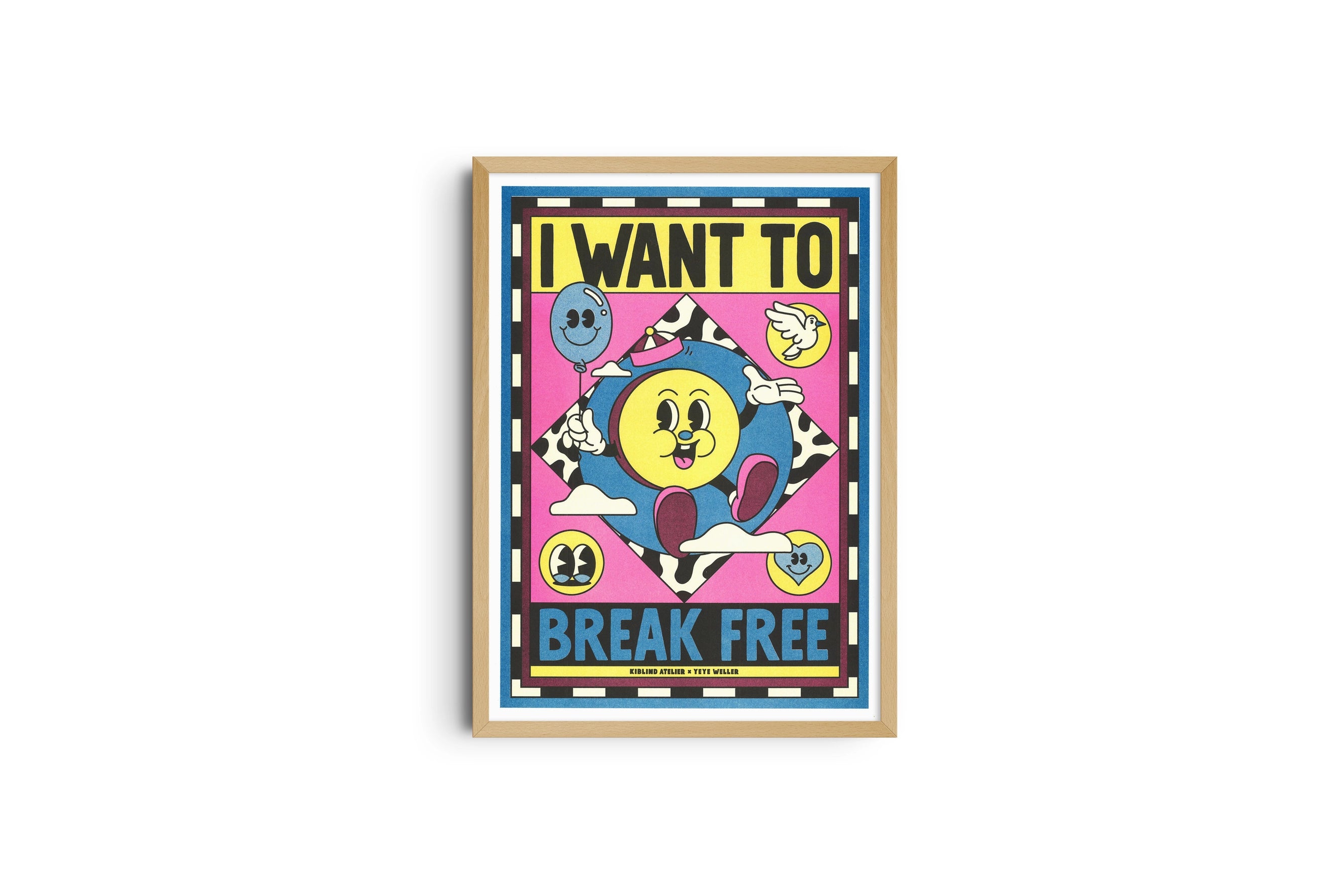 Yeye Weller Poster „Queen – I Want to Break Free"